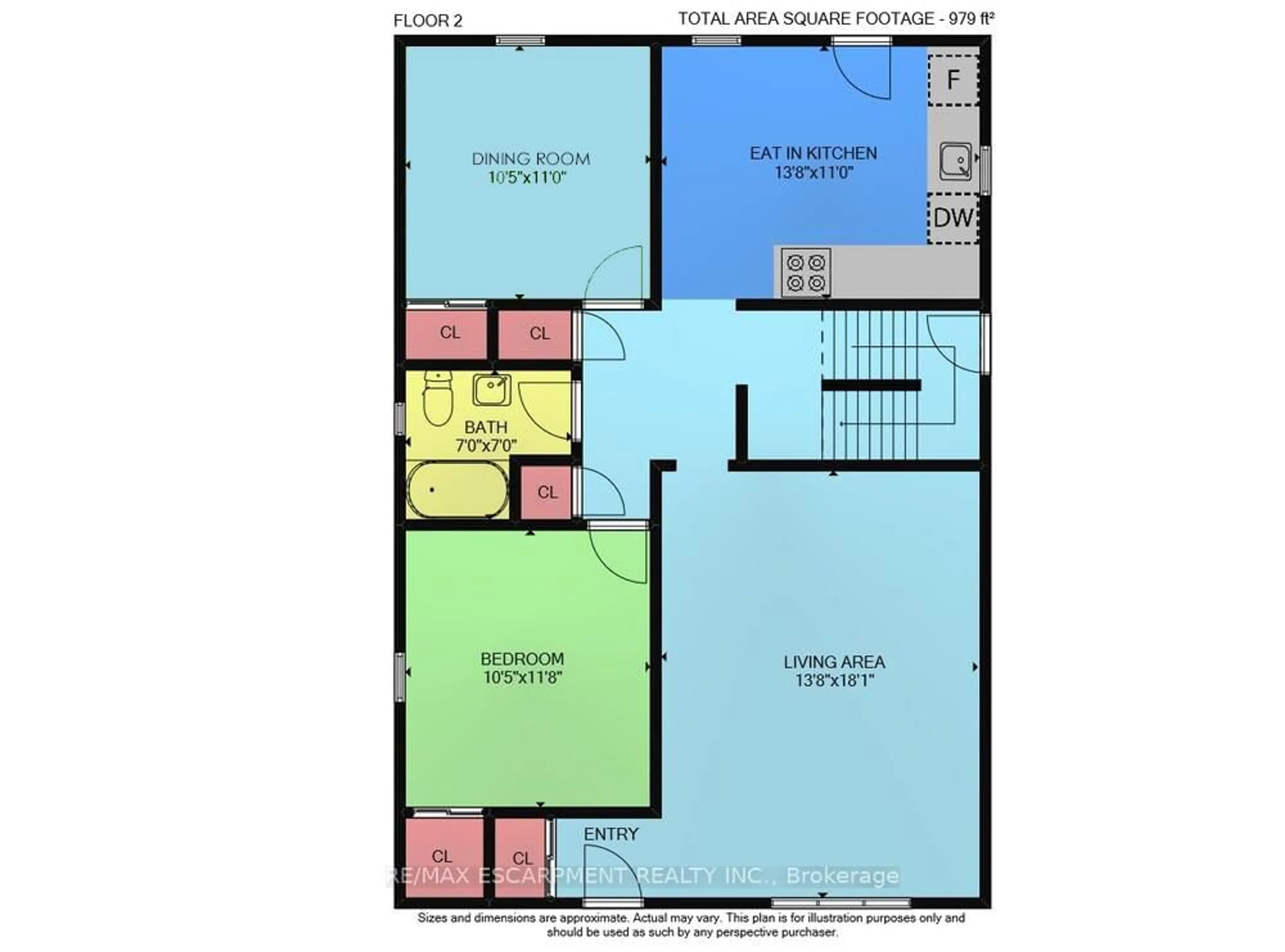 Floor plan for 175 Garside Ave, Hamilton Ontario L8K 2W3