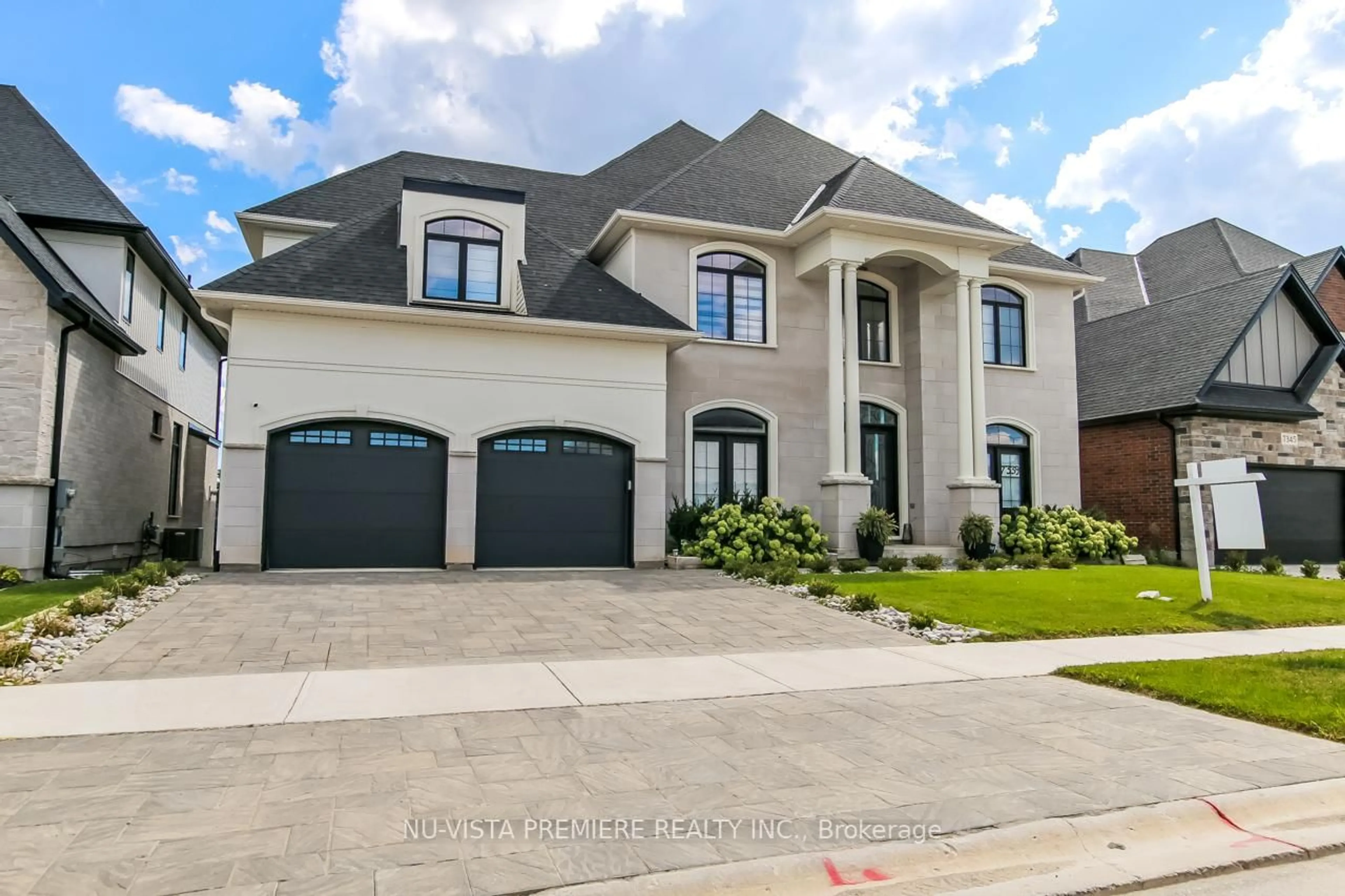 Home with brick exterior material, street for 7339 Silver Creek Circ, London South Ontario N6P 0G8
