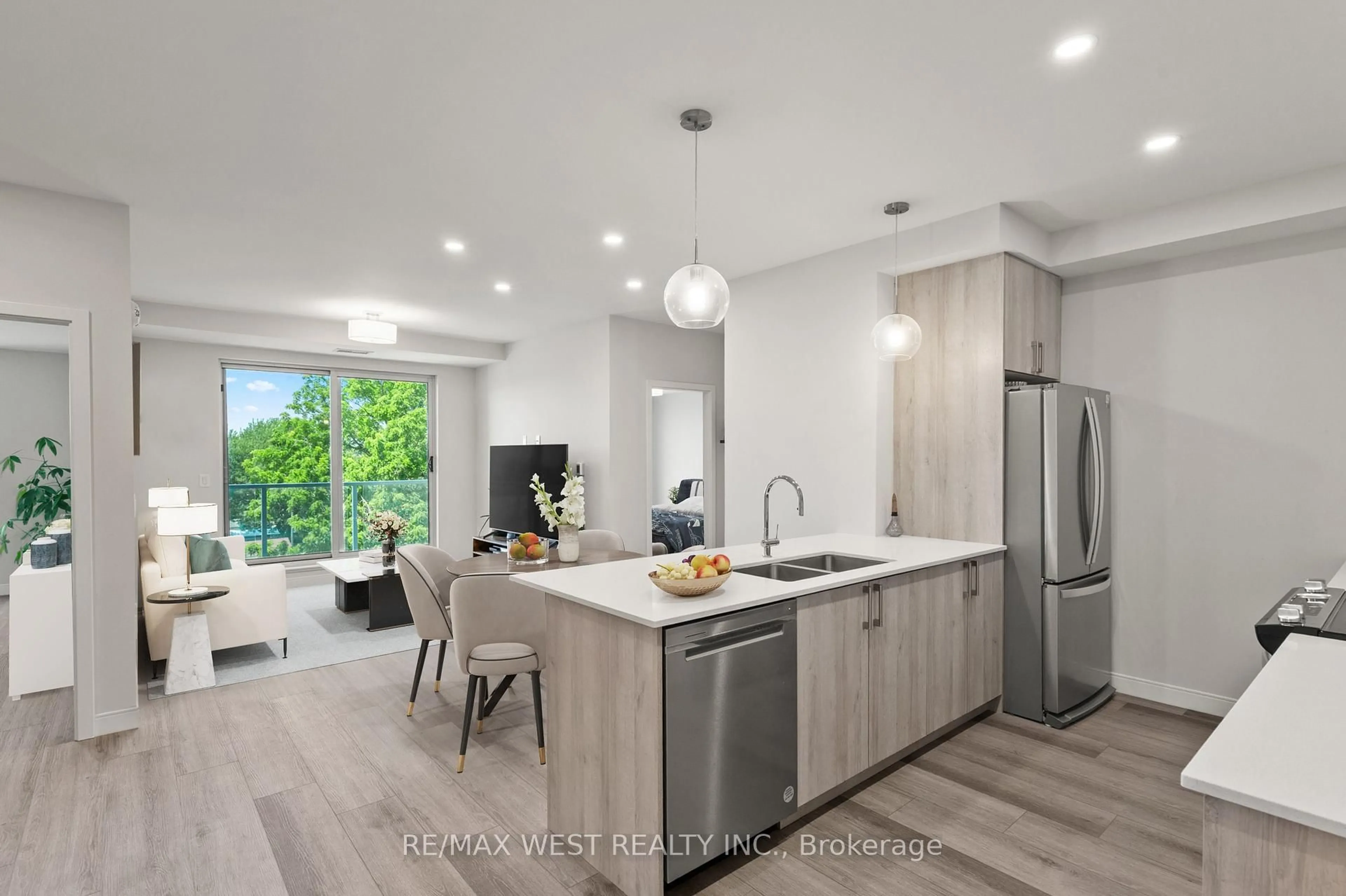 Open concept kitchen, unknown for 118 West St #502, Port Colborne Ontario L3K 4C9