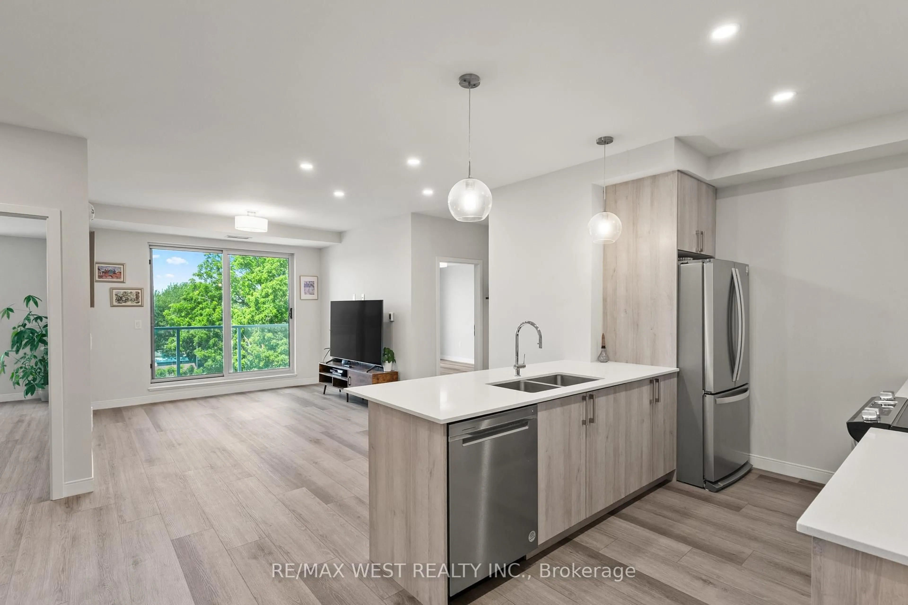 Open concept kitchen, unknown for 118 West St #502, Port Colborne Ontario L3K 4C9