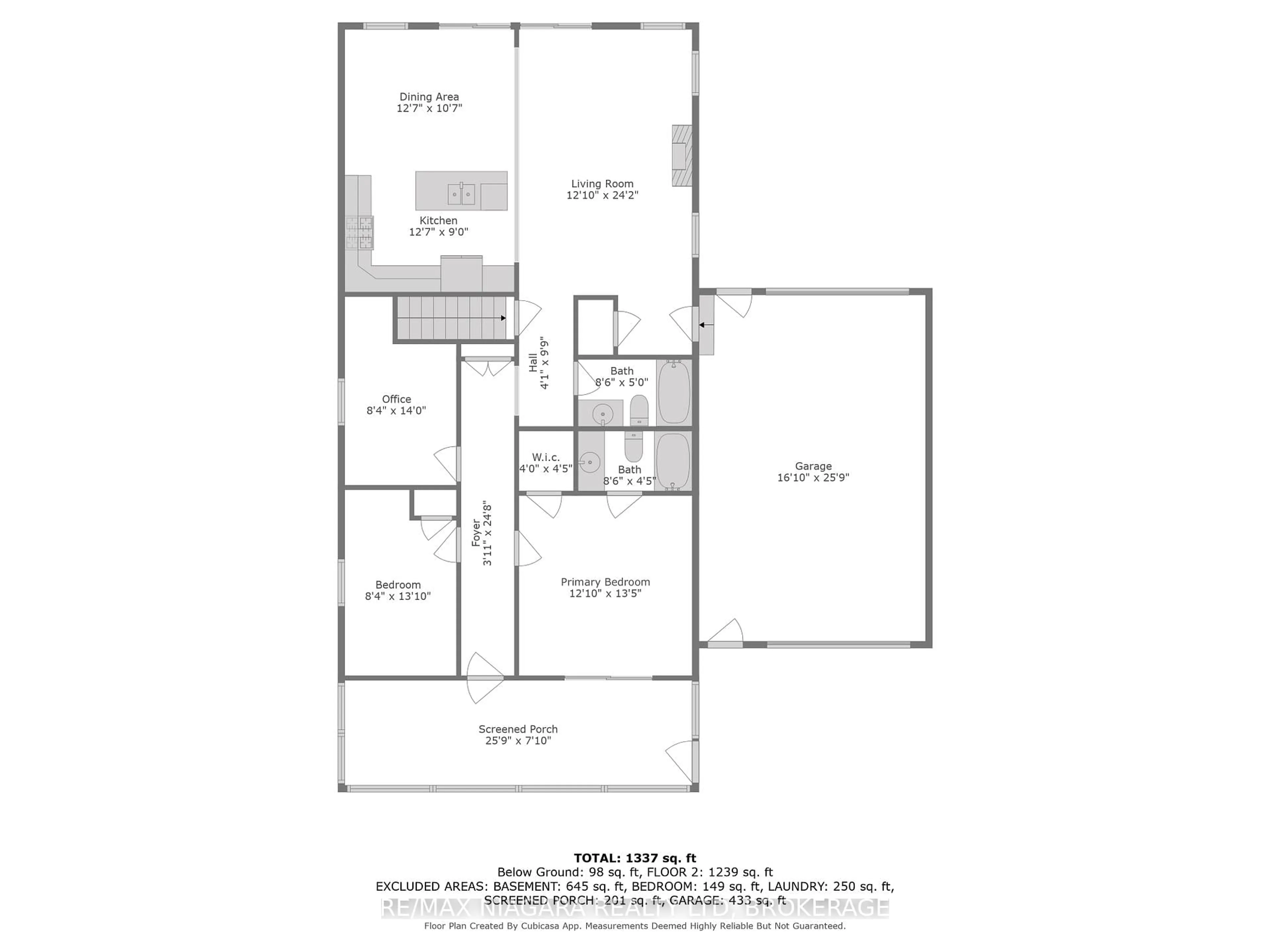 Floor plan for 3545 Firelane 7 Rd, Port Colborne Ontario L3K 5V3