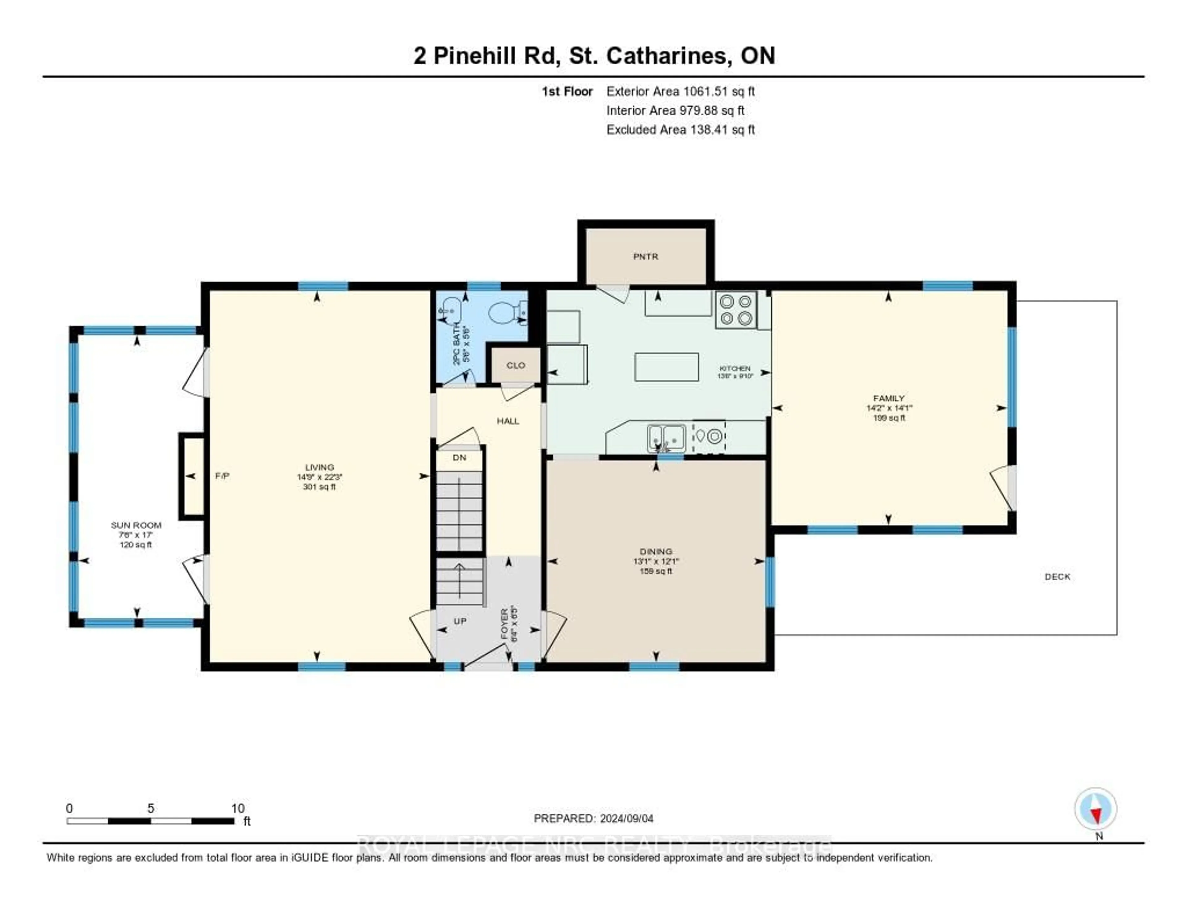 Floor plan for 2 Pinehill Rd, St. Catharines Ontario L2R 3R5