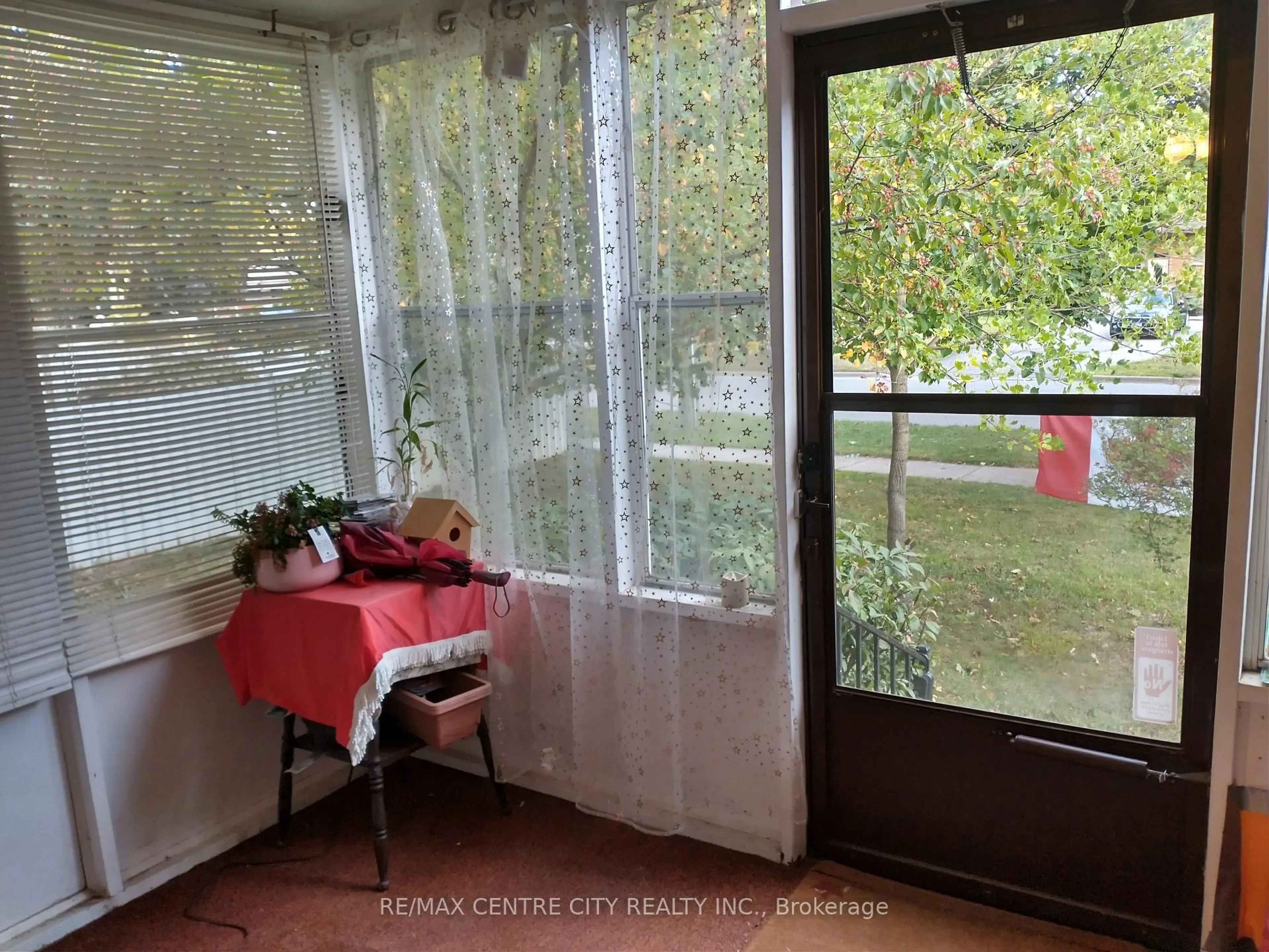 Balcony in the apartment, forest/trees view for 1948 Royal Cres, London East Ontario N5V 1N7