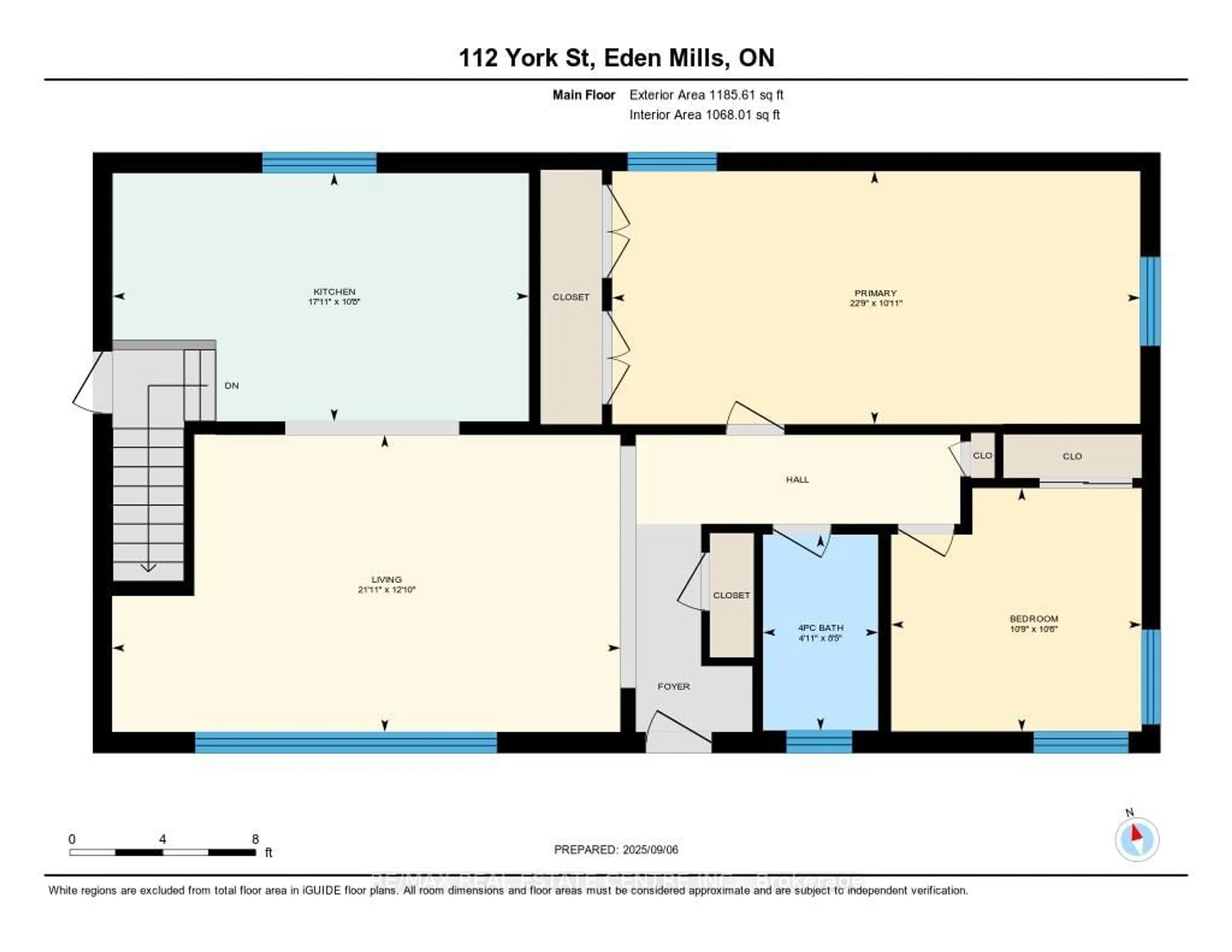 Floor plan for 112 York St, Guelph/Eramosa Ontario N0B 1K0