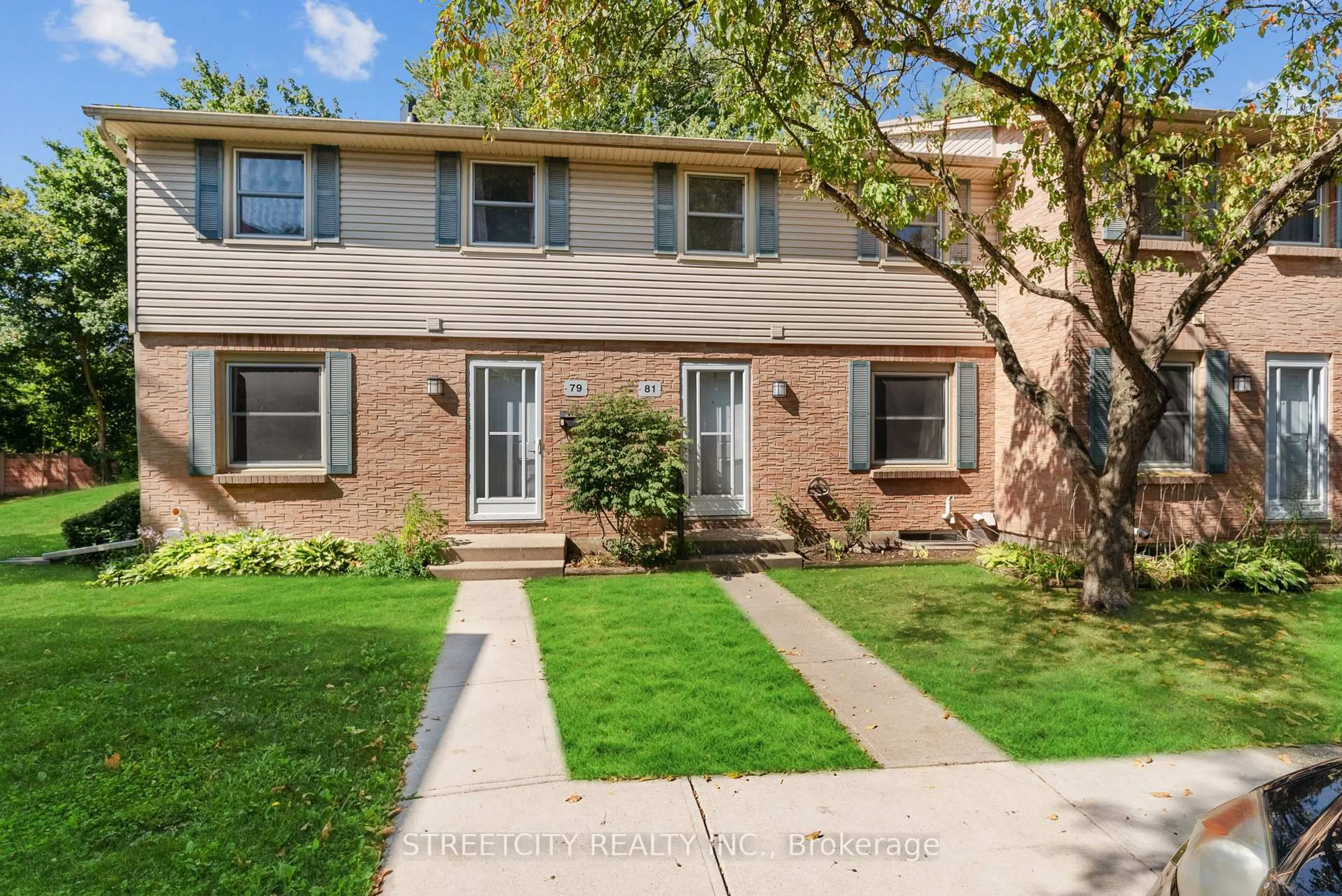 Home with brick exterior material, street for 1247 Huron St #81, London East Ontario N5Y 4X7