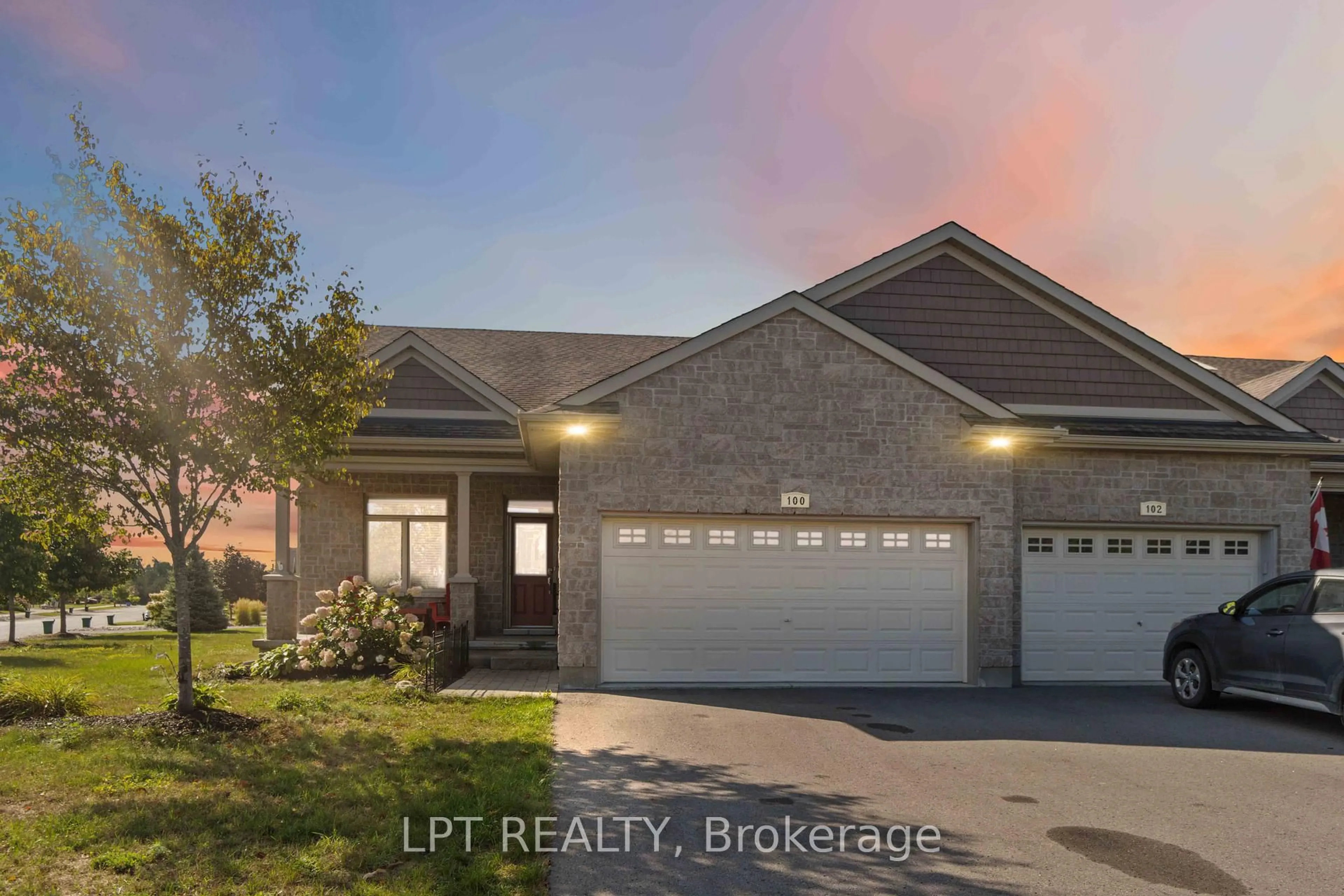 Home with brick exterior material, street for 100 Blackhorse Dr, North Grenville Ontario K0G 1J0