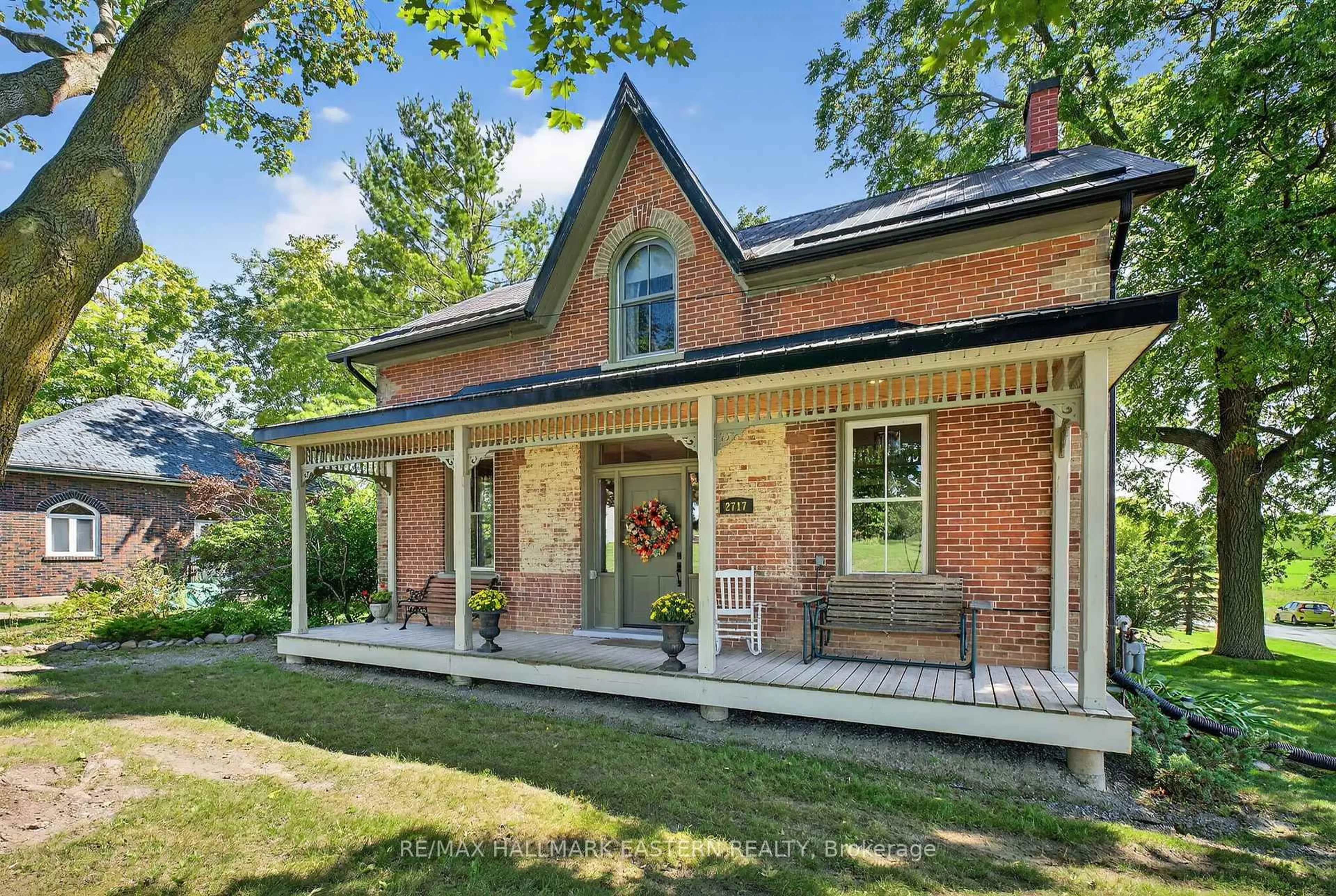 Home with brick exterior material, building for 2717 County Road 2, Otonabee-South Monaghan Ontario K0L 2G0