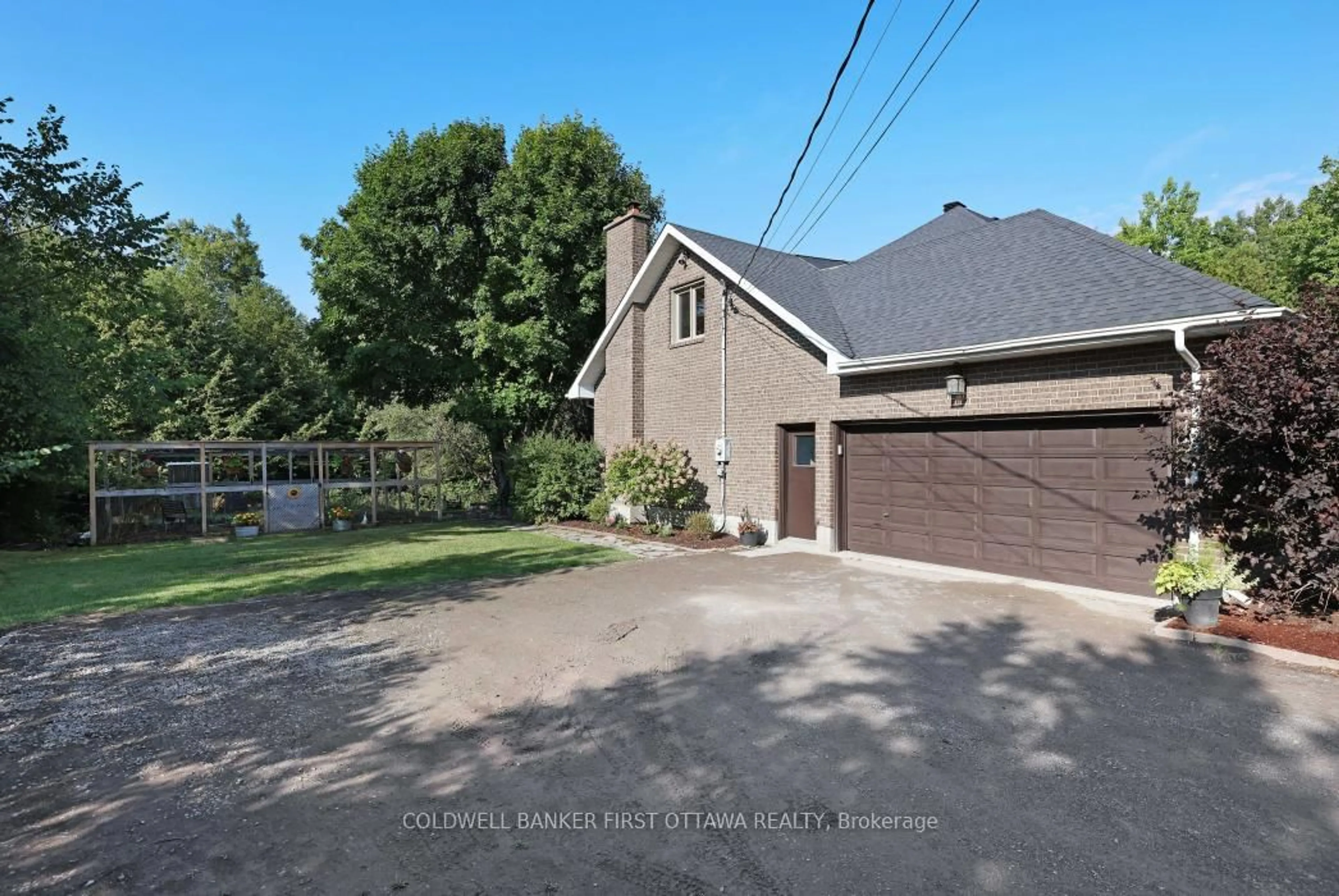 A pic from outside/outdoor area/front of a property/back of a property/a pic from drone, street for 1921 RAMSAY CONCESSION 11A Concession, Almonte Ontario K0A 1A0