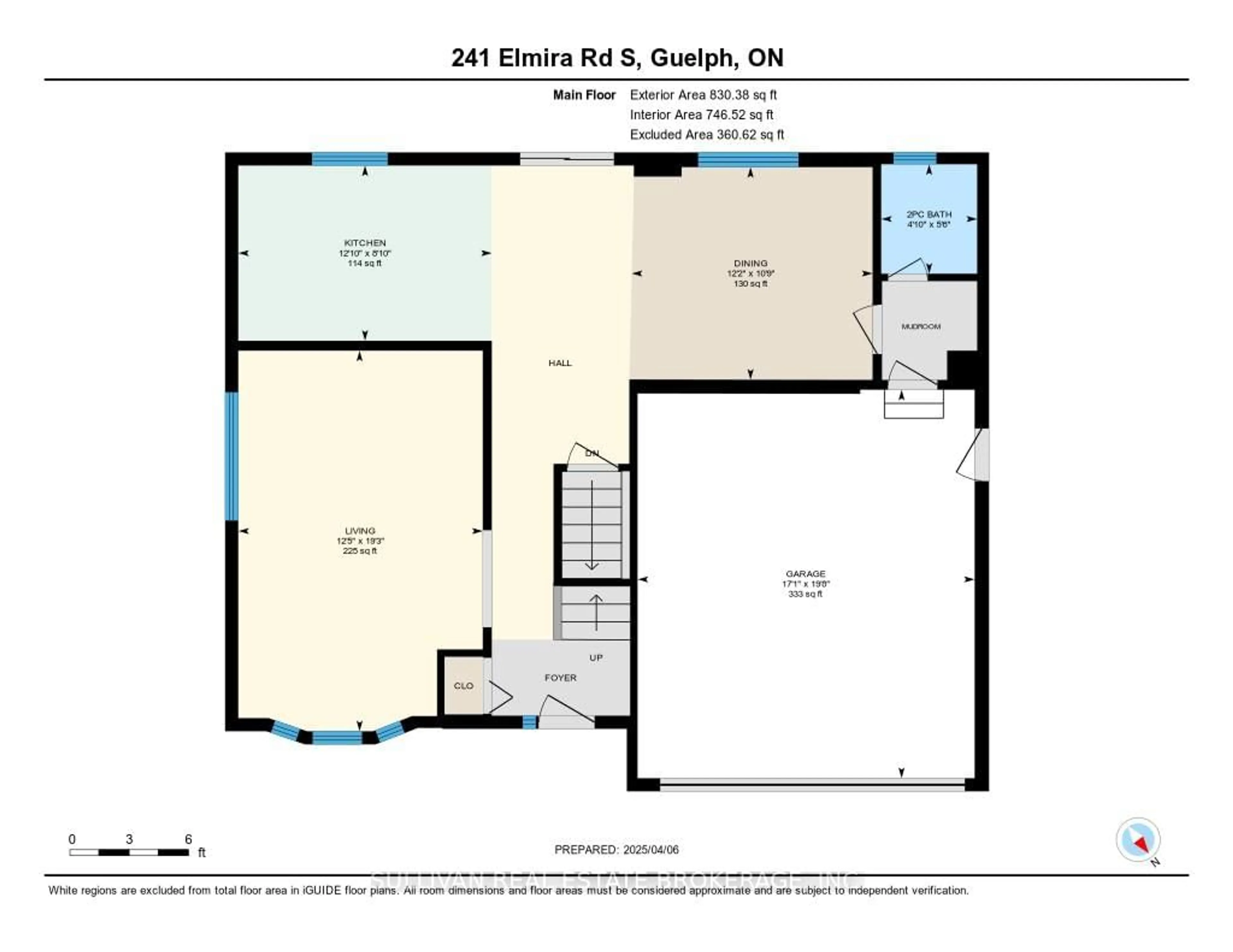 Floor plan for 241 Elmira Rd, Guelph Ontario N1K 1R1