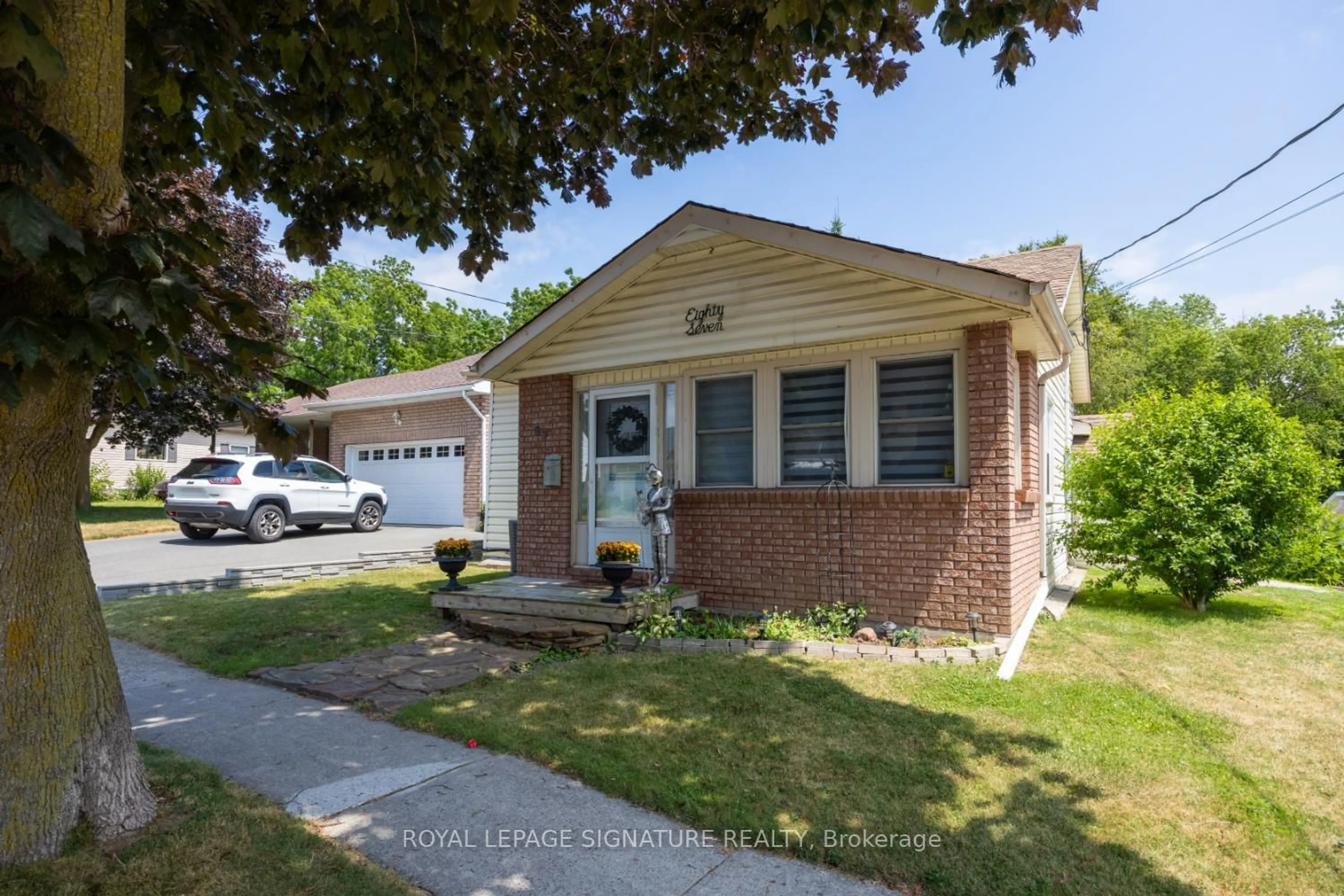 Home with brick exterior material, street for 87 Hope St, Port Hope Ontario L1A 2N2