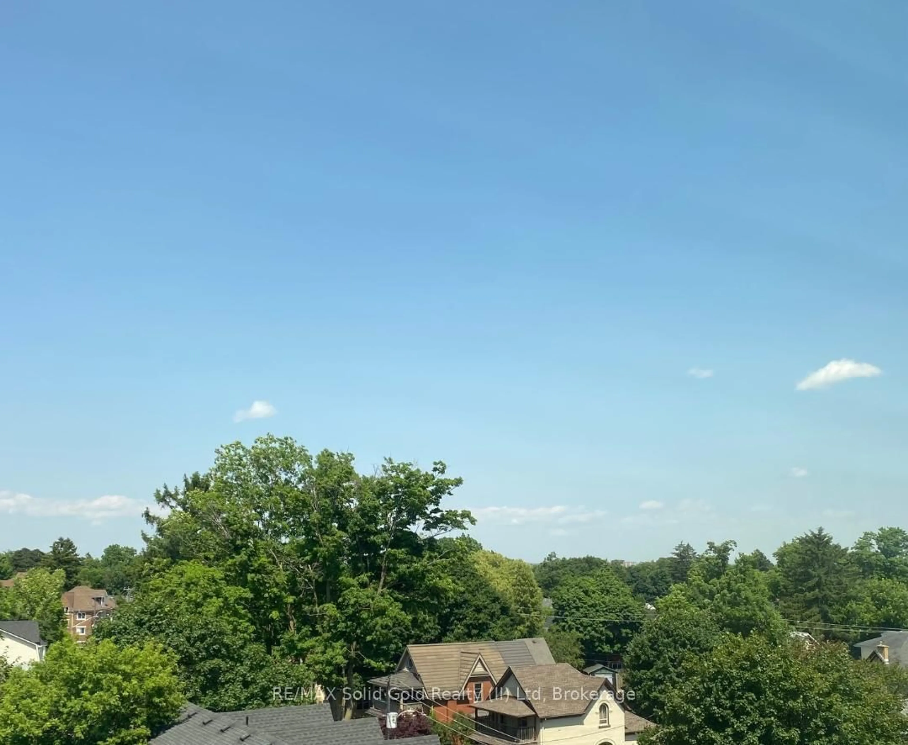 A pic from outside/outdoor area/front of a property/back of a property/a pic from drone, city buildings view from balcony for 20 Ellen St #611, Kitchener Ontario N2H 6R7