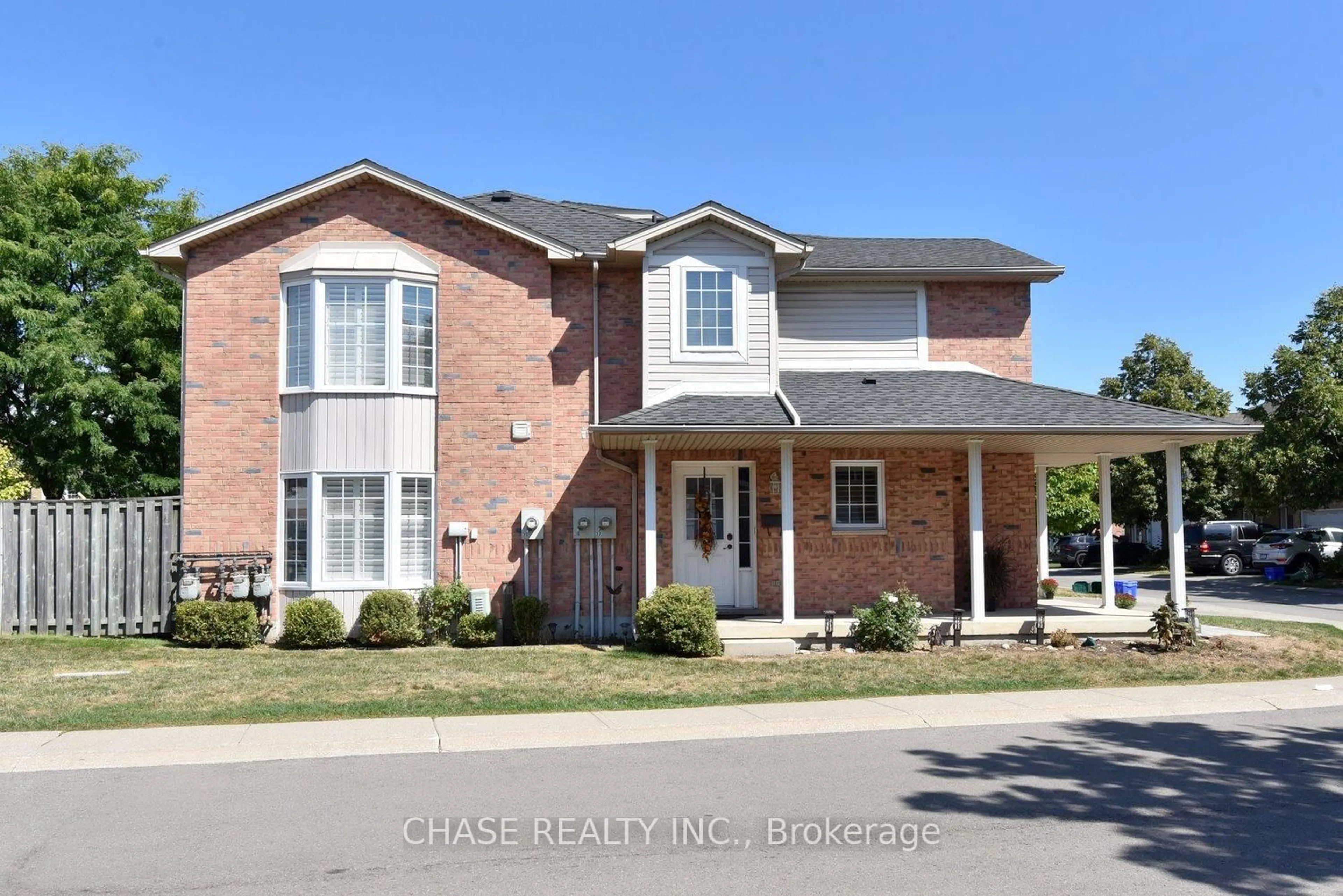 Home with brick exterior material, street for 485 Green Rd #37, Hamilton Ontario L8E 6A7