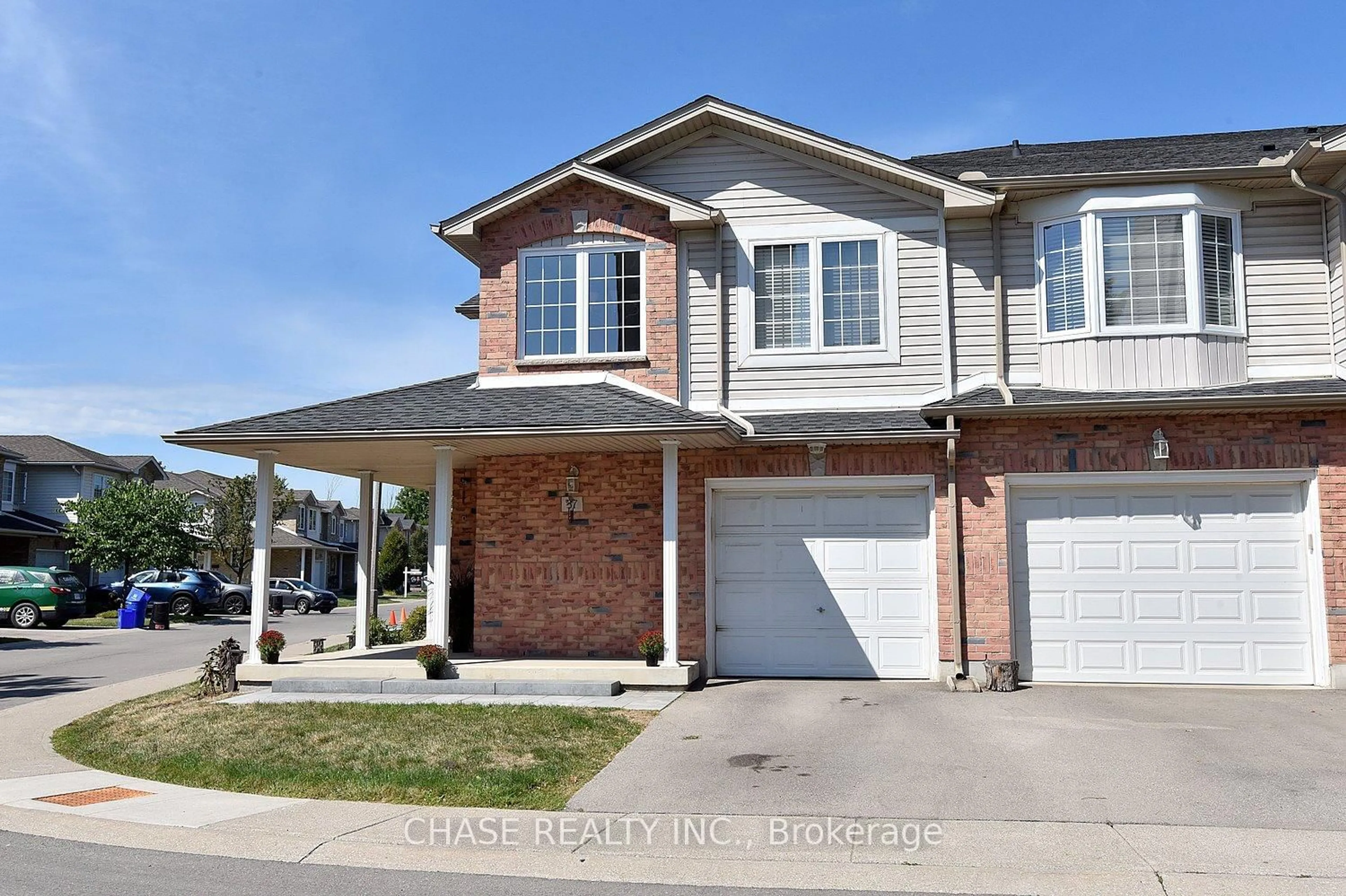 Home with brick exterior material, street for 485 Green Rd #37, Hamilton Ontario L8E 6A7