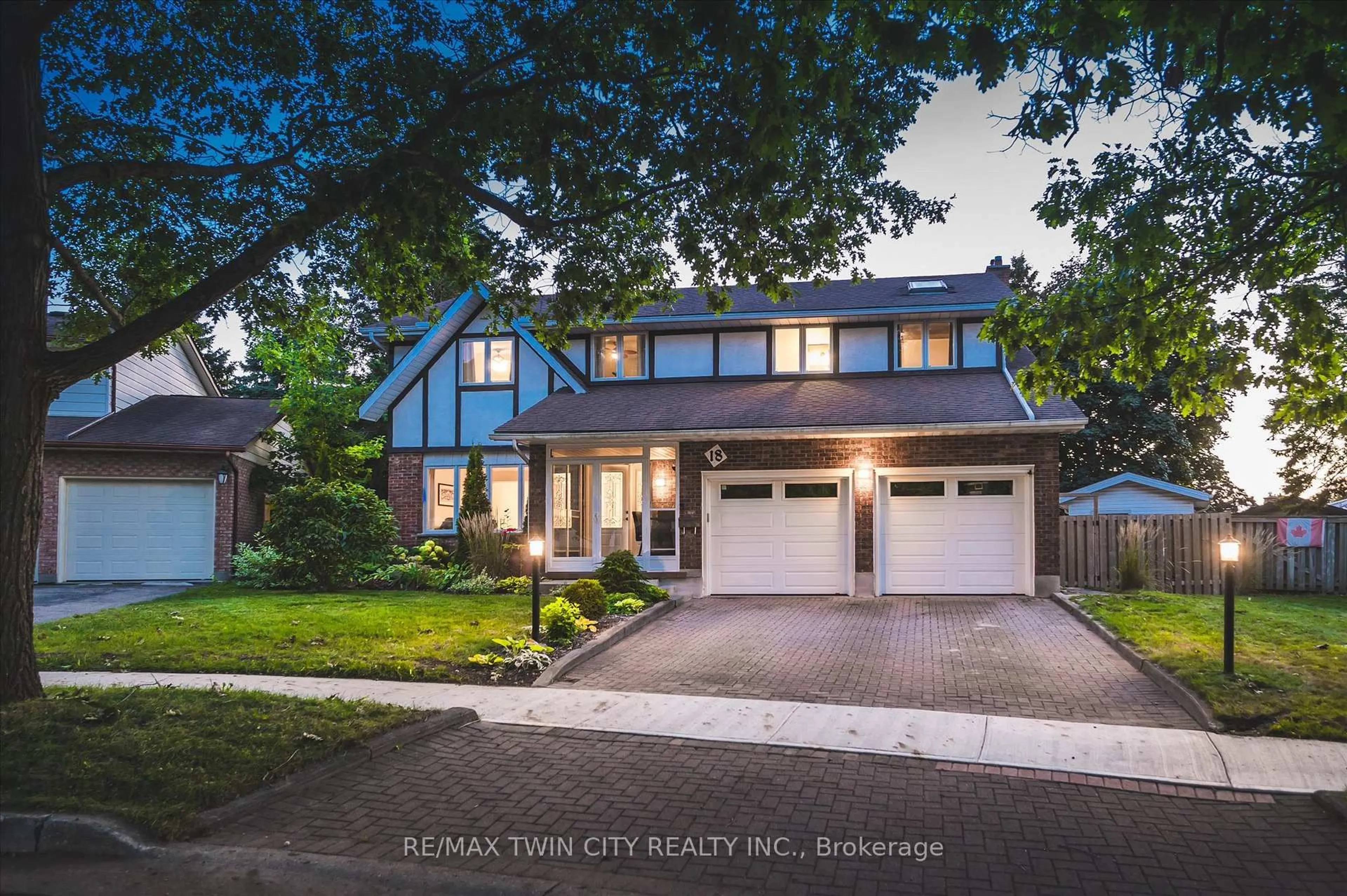 Home with brick exterior material, street for 18 Westchester Pl, Kitchener Ontario N2B 3M6