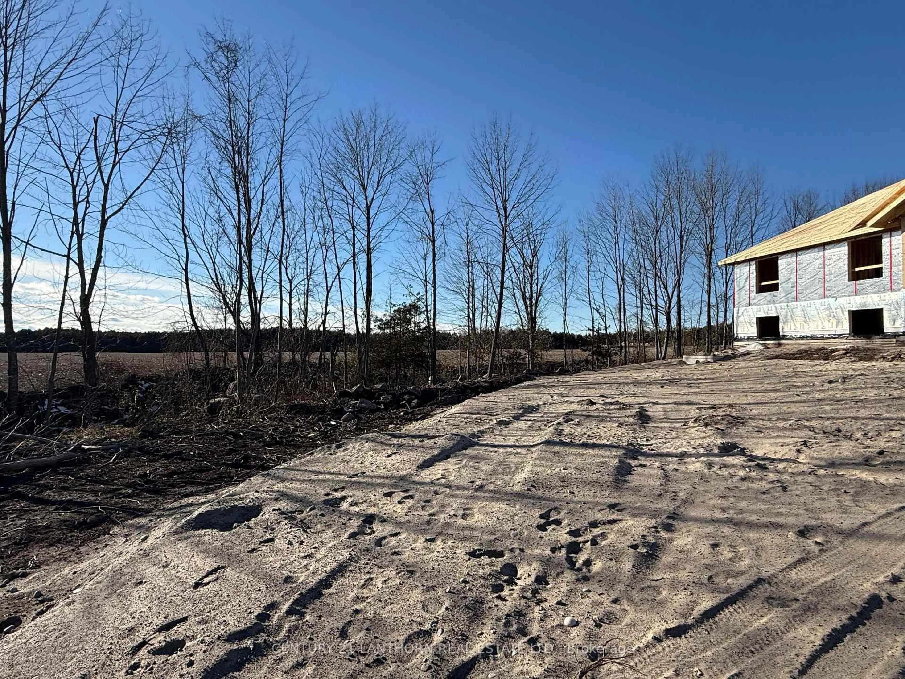 A pic from outside/outdoor area/front of a property/back of a property/a pic from drone, forest/trees view for 967 Crookston Rd, Madoc Ontario K0K 2K0