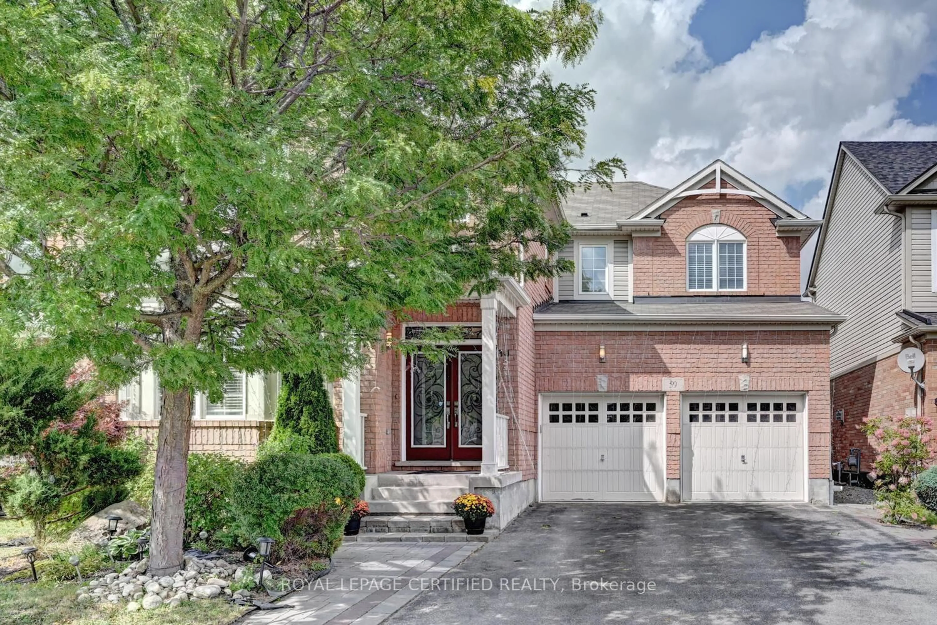 Home with brick exterior material, street for 59 Apple Dr, Cambridge Ontario N3C 0E7
