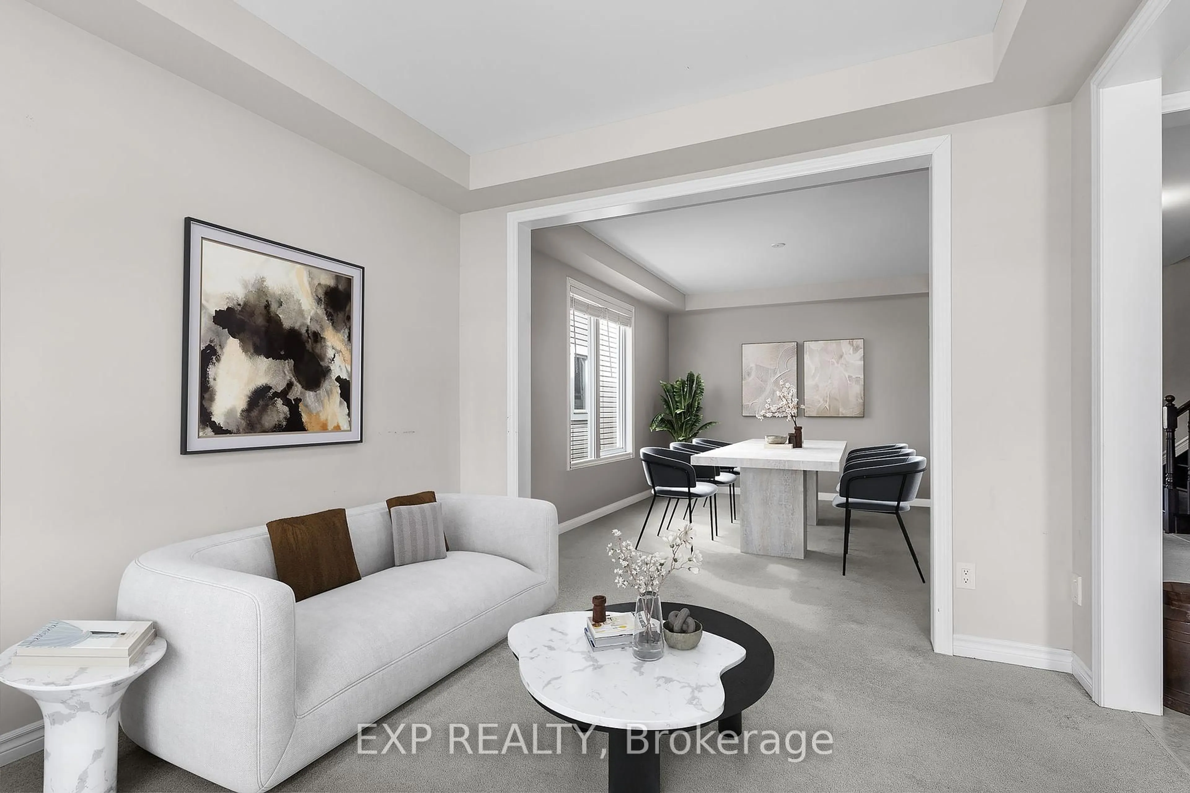 Living room with furniture, unknown for 206 Ponderosa St, Ottawa Ontario K2V 0J6