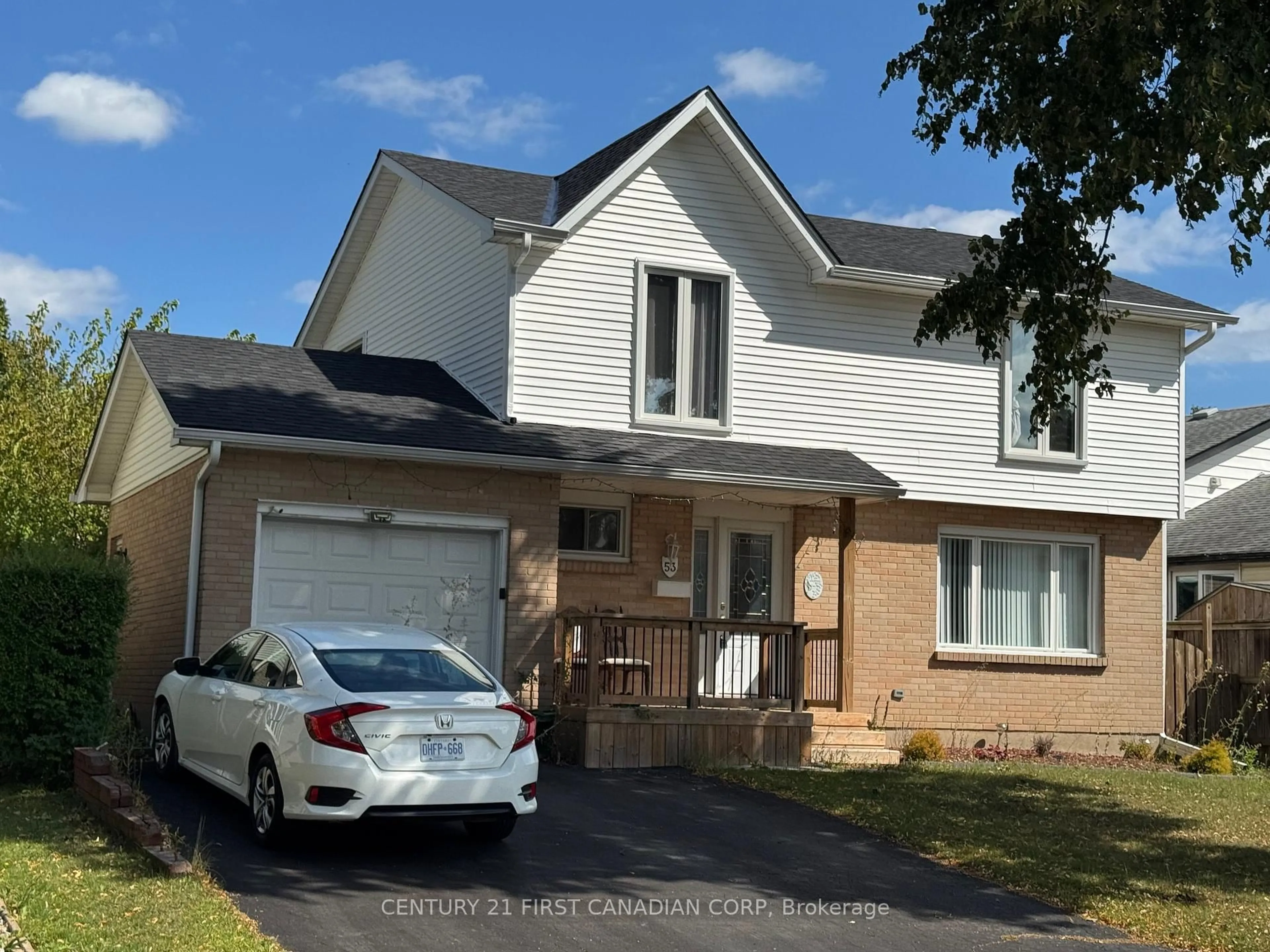Home with vinyl exterior material, street for 53 Archer Cres, London South Ontario N6E 2A4