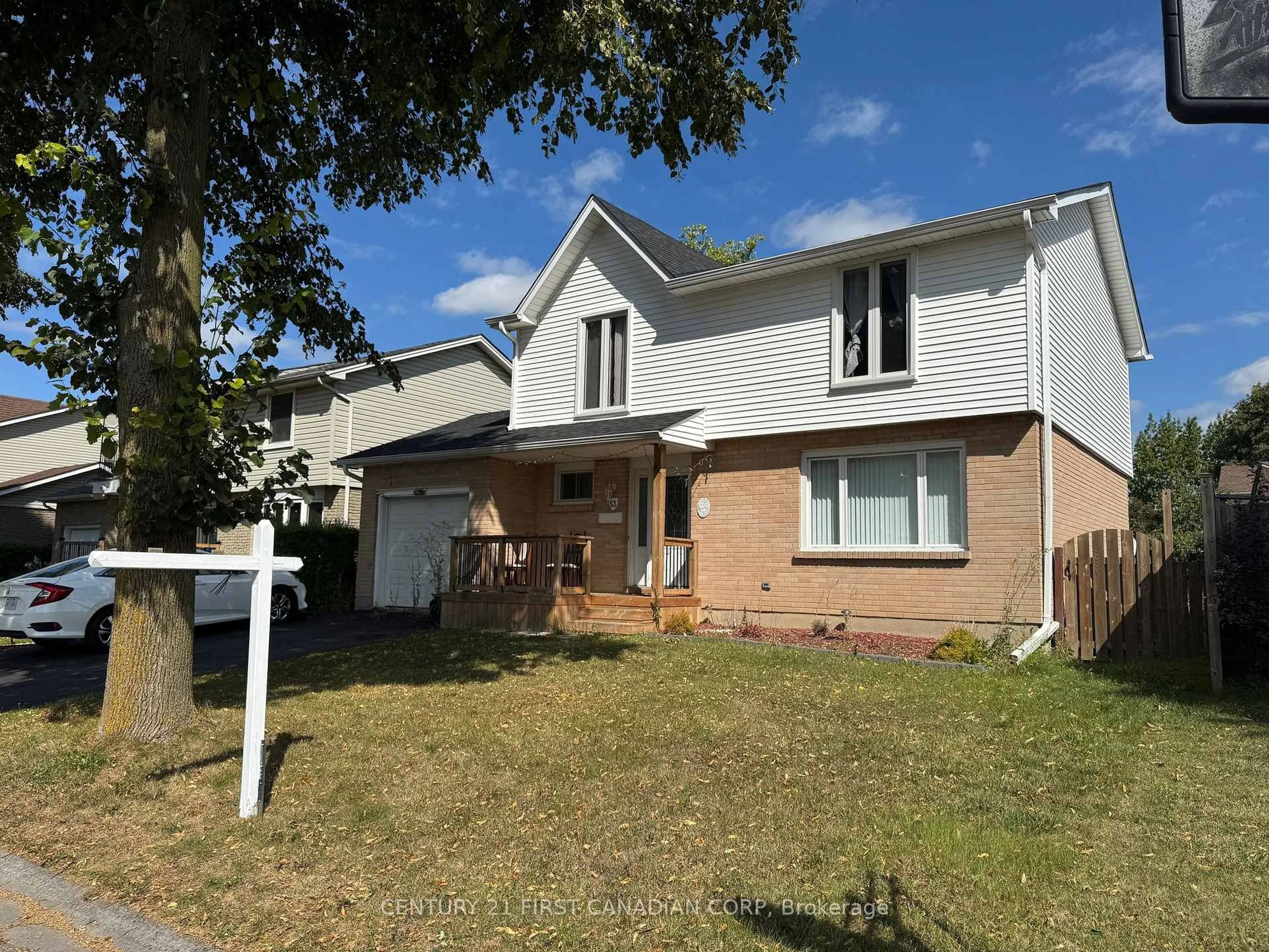 Home with vinyl exterior material, street for 53 Archer Cres, London South Ontario N6E 2A4