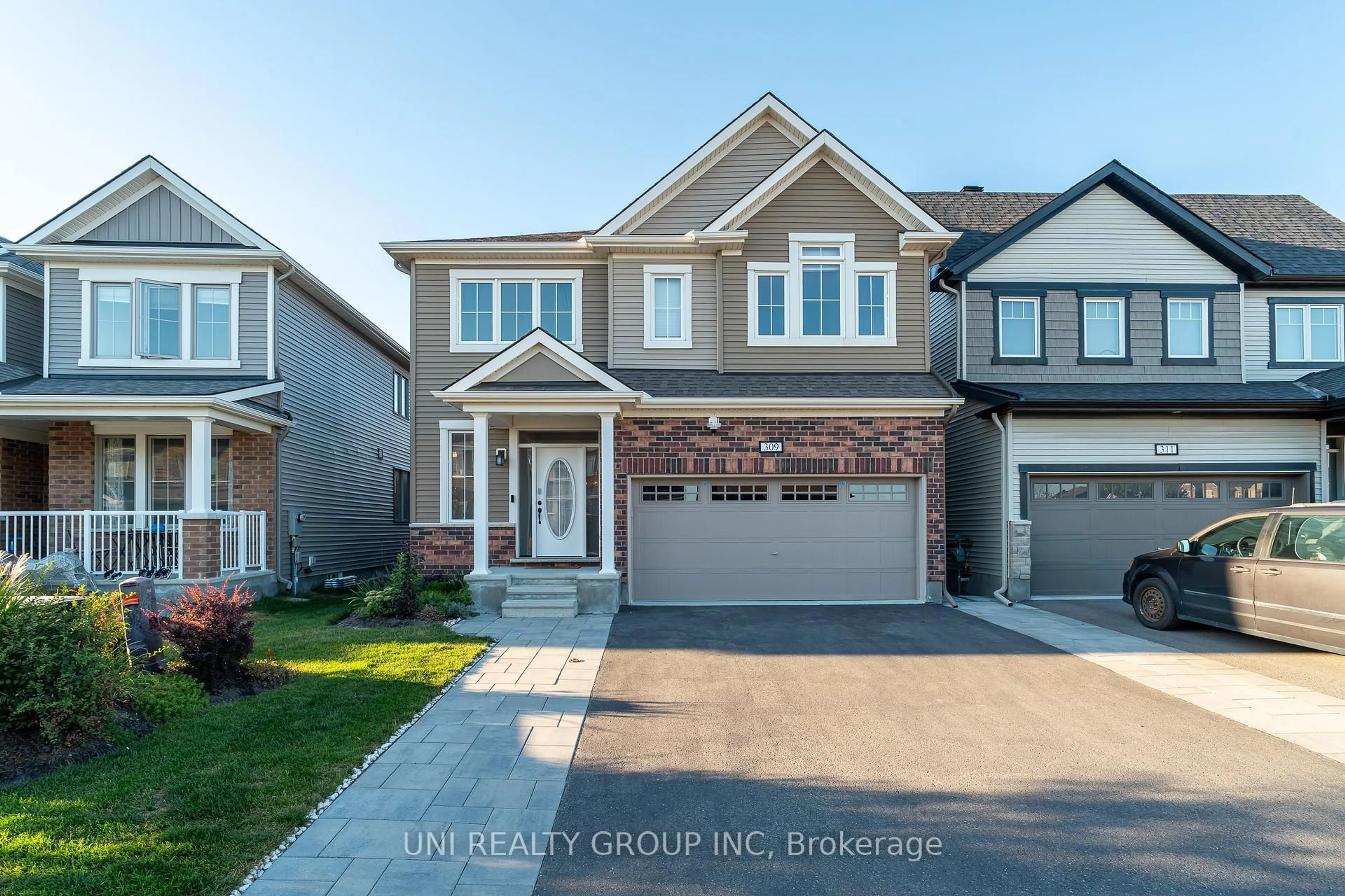 Home with brick exterior material, street for 309 PROXIMA Terr, Ottawa Ontario K2J 6T1