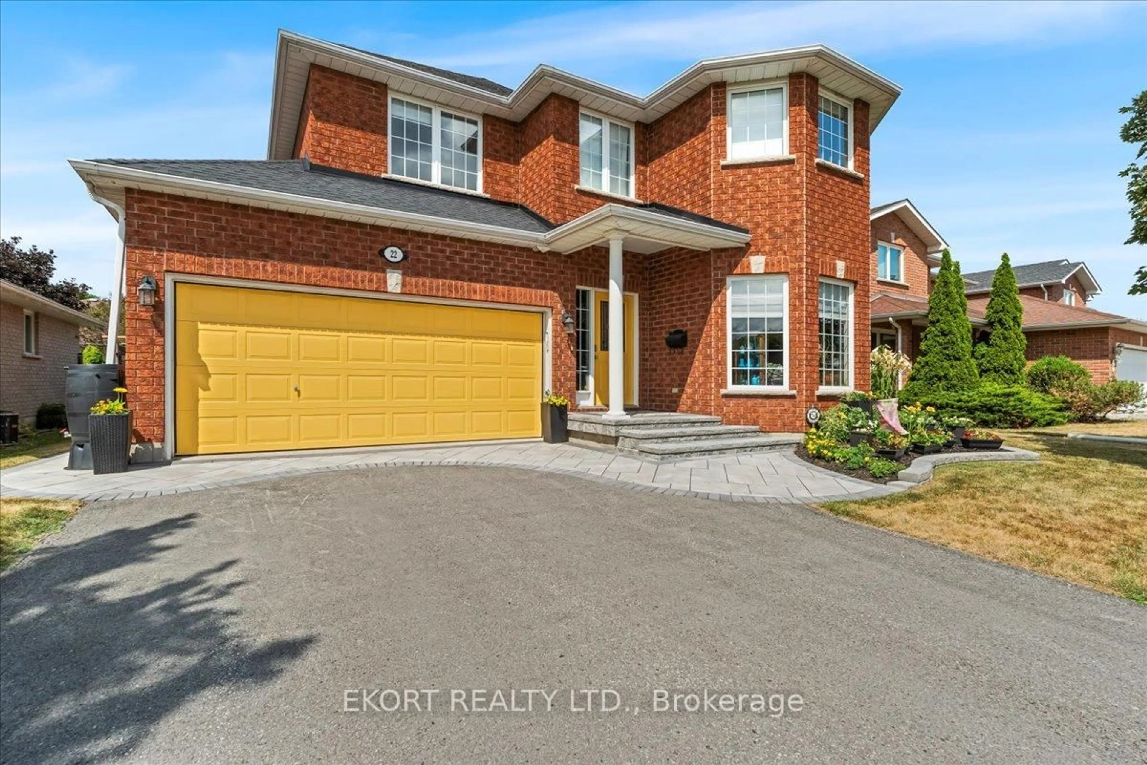 Home with brick exterior material, street for 22 Linden Lane, Belleville Ontario K8N 5Y6