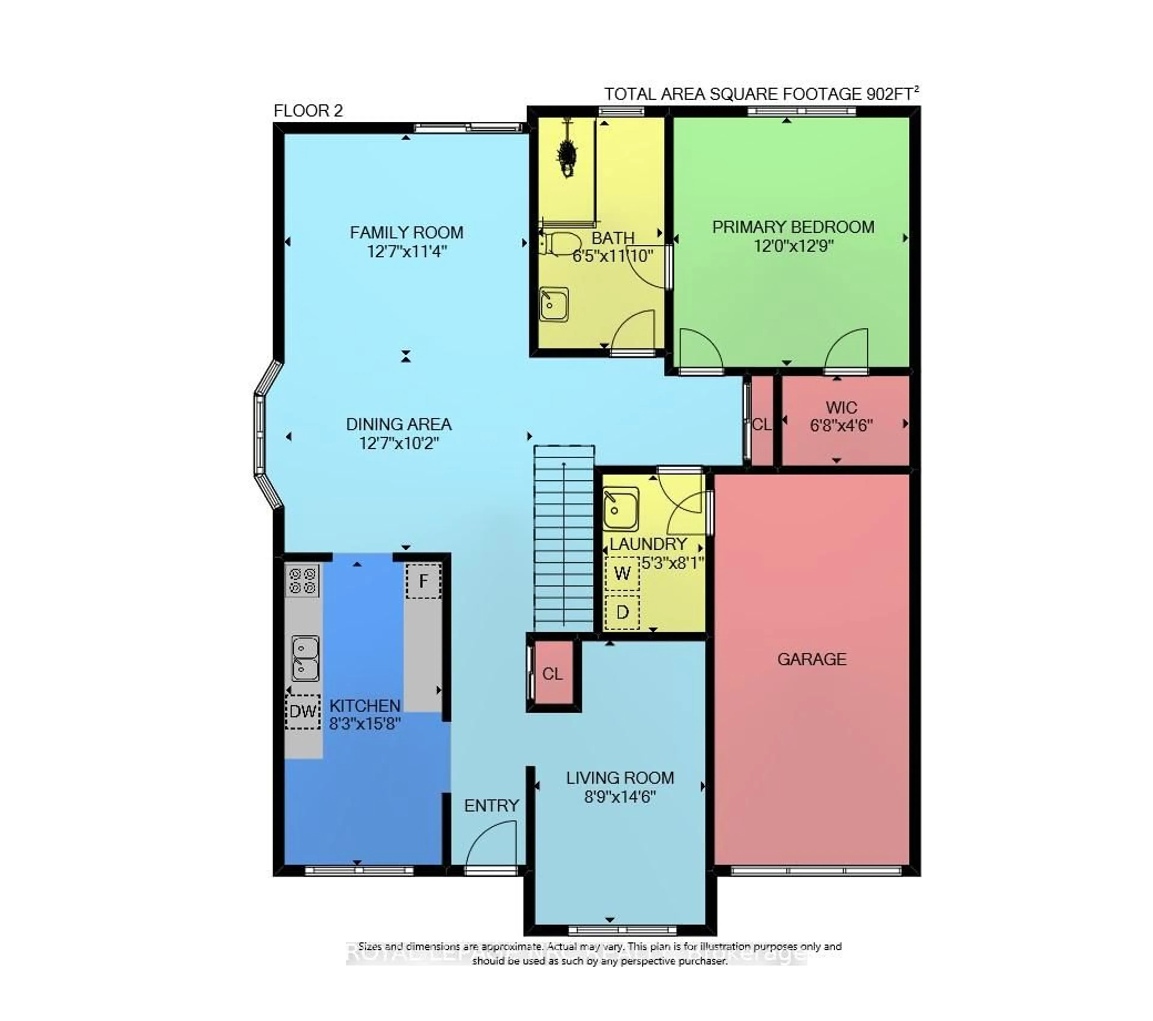 Floor plan for 20 Kitty Murray Lane #29, Hamilton Ontario L9K 1L7