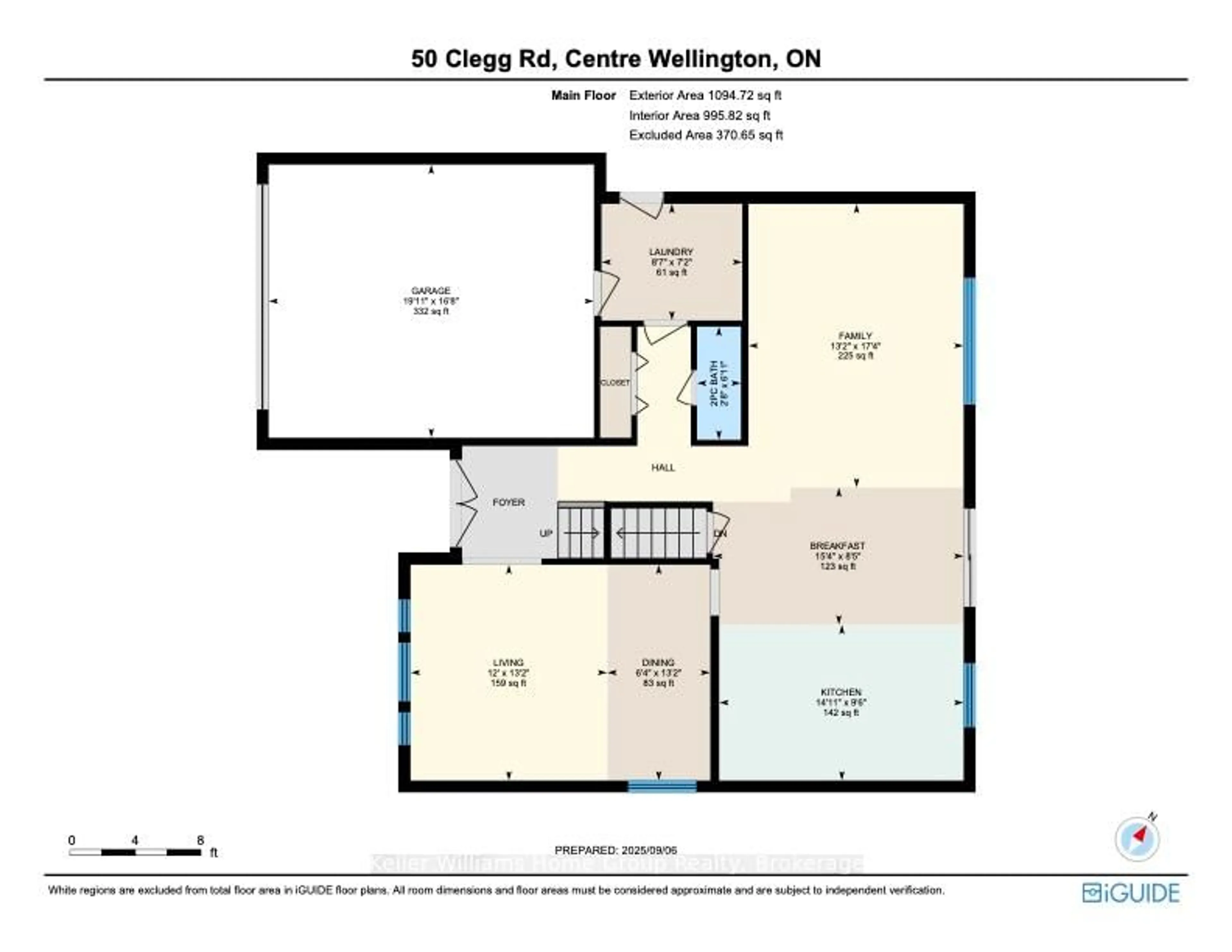 Floor plan for 50 Clegg Rd, Centre Wellington Ontario N0B 1S0