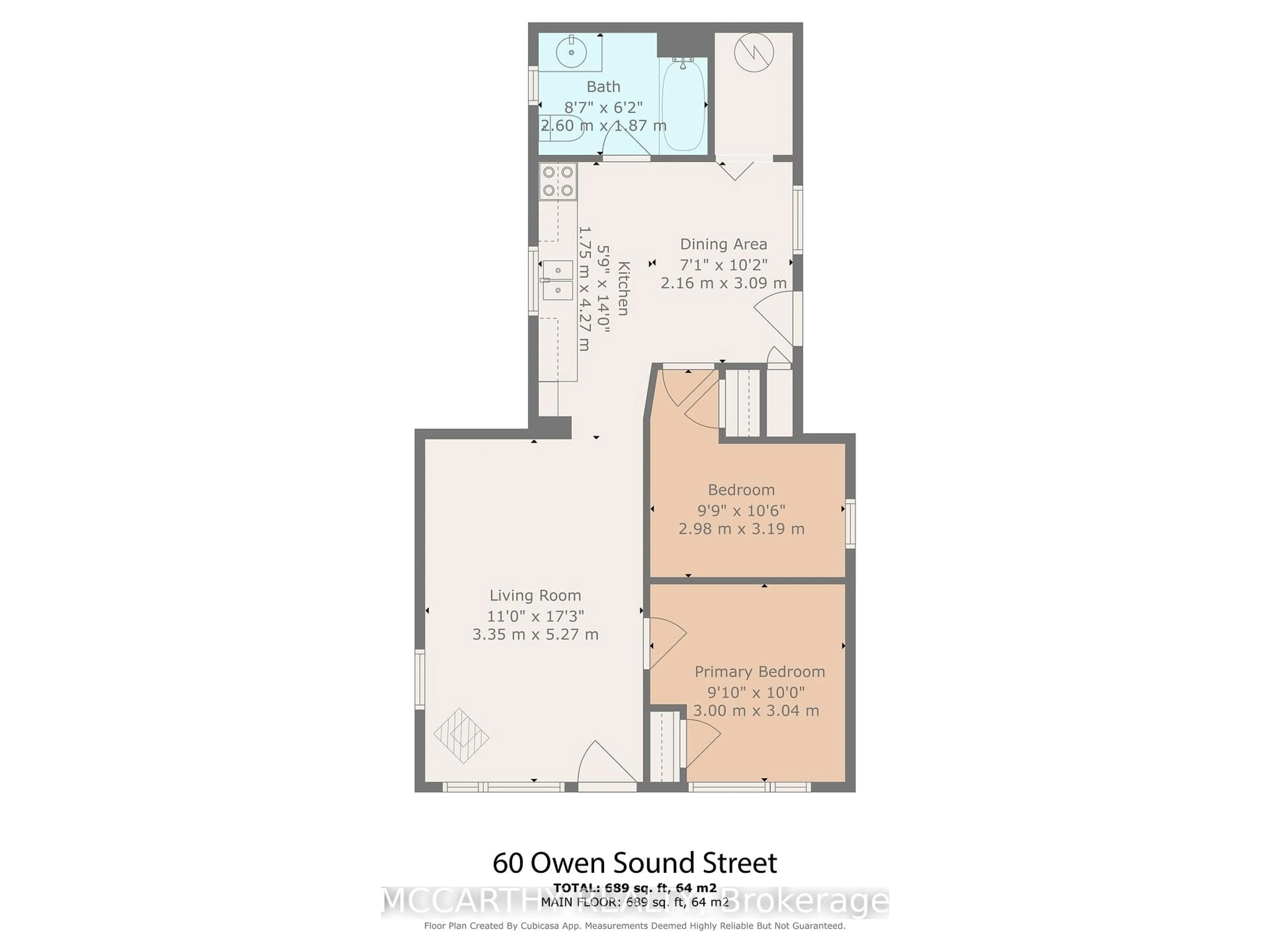 Floor plan for 60 Owen Sound St, Southgate Ontario N0C 1B0