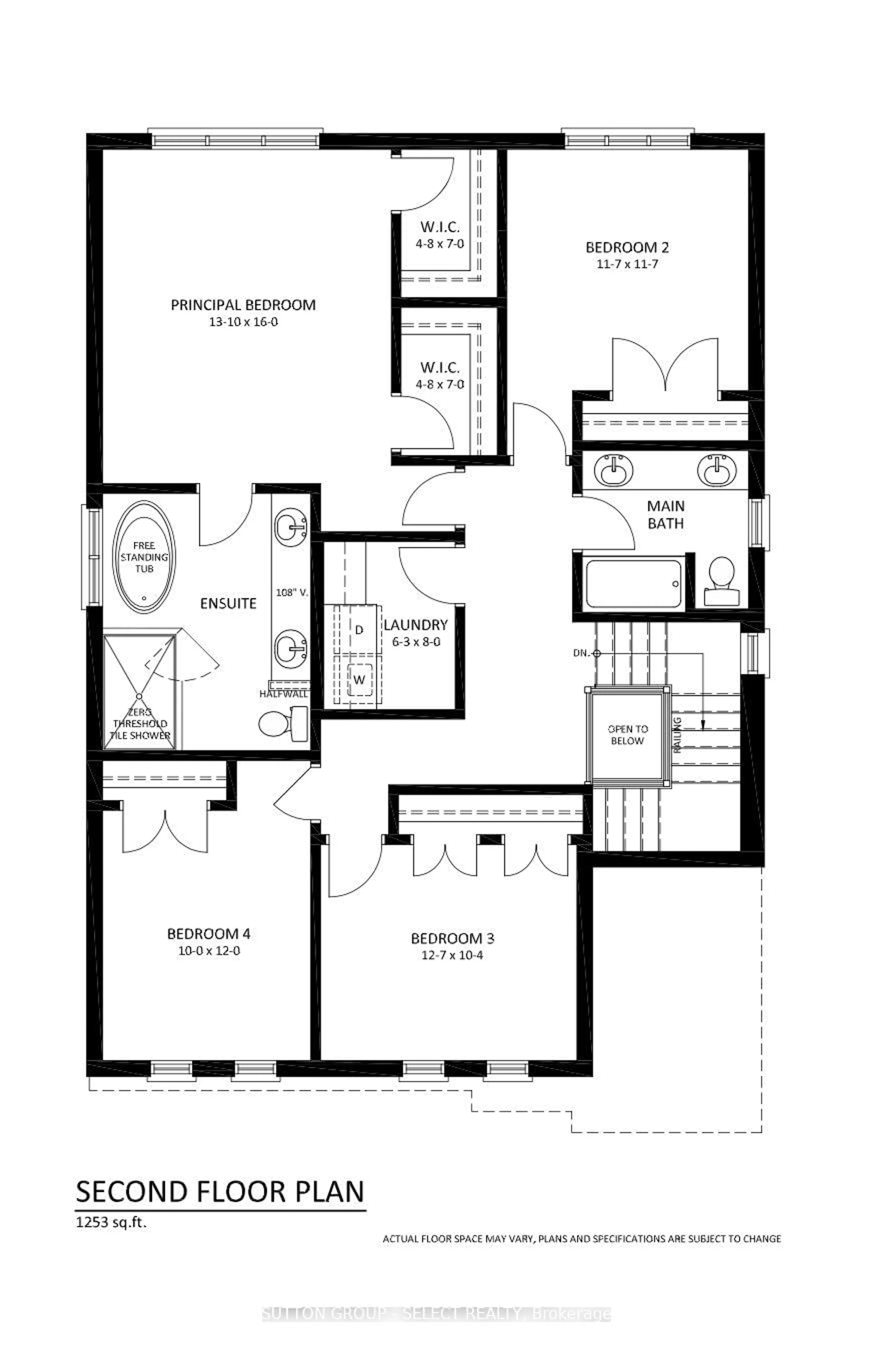 Floor plan for 1906 Fountain Grass Dr, London South Ontario N6K 0K7