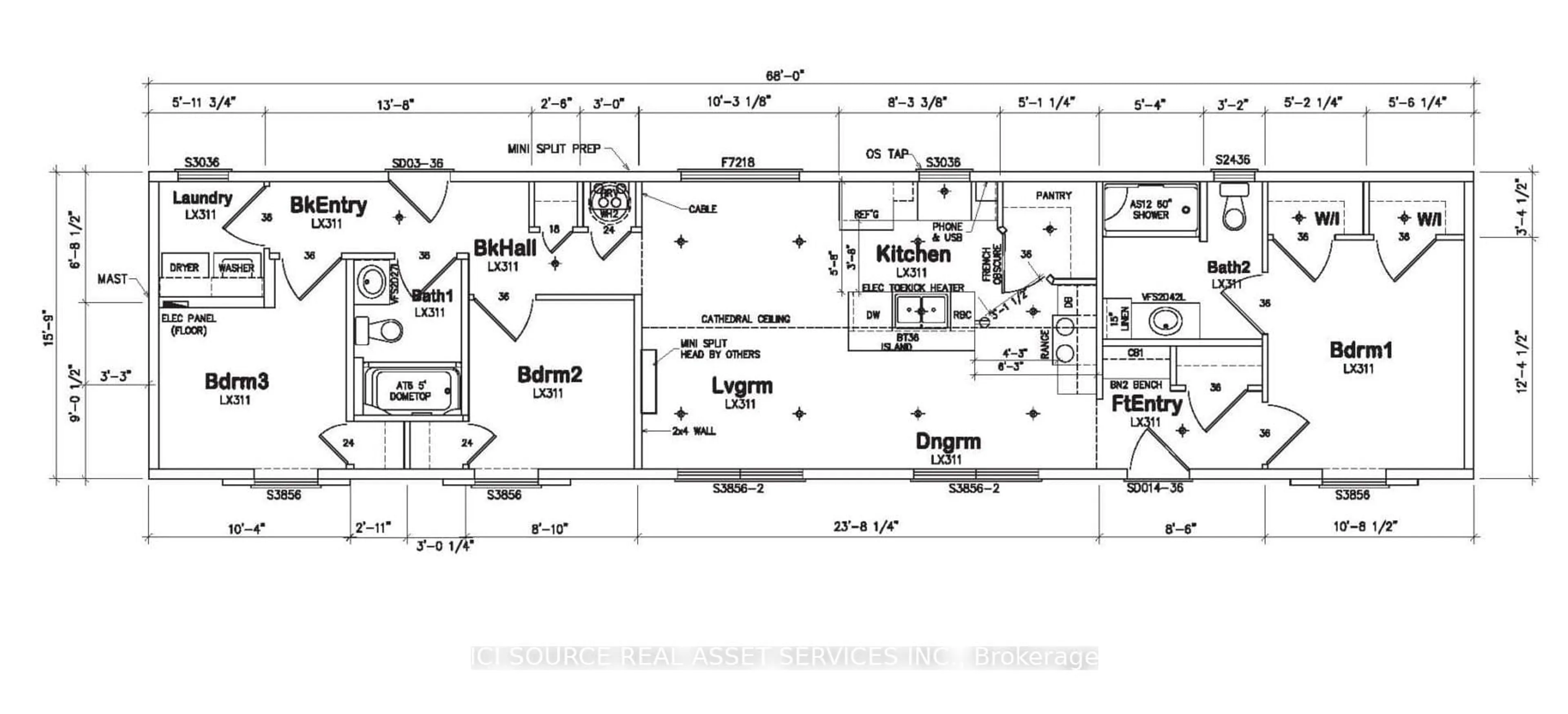 Floor plan for 1316 Sunflower Private, Ottawa Ontario K0A 1V0