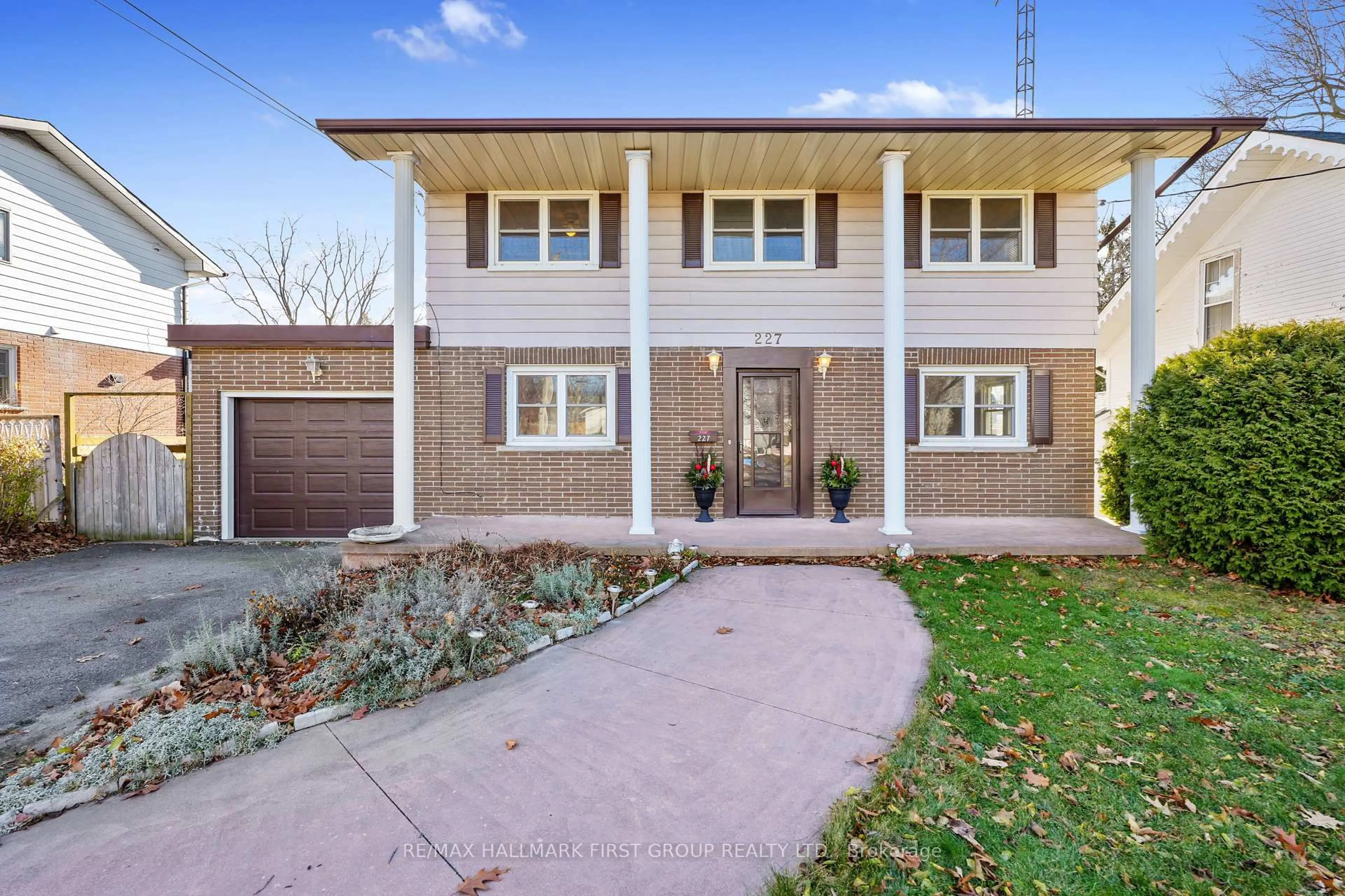 Home with brick exterior material, street for 227 Queen St, Cobourg Ontario K9A 1N4