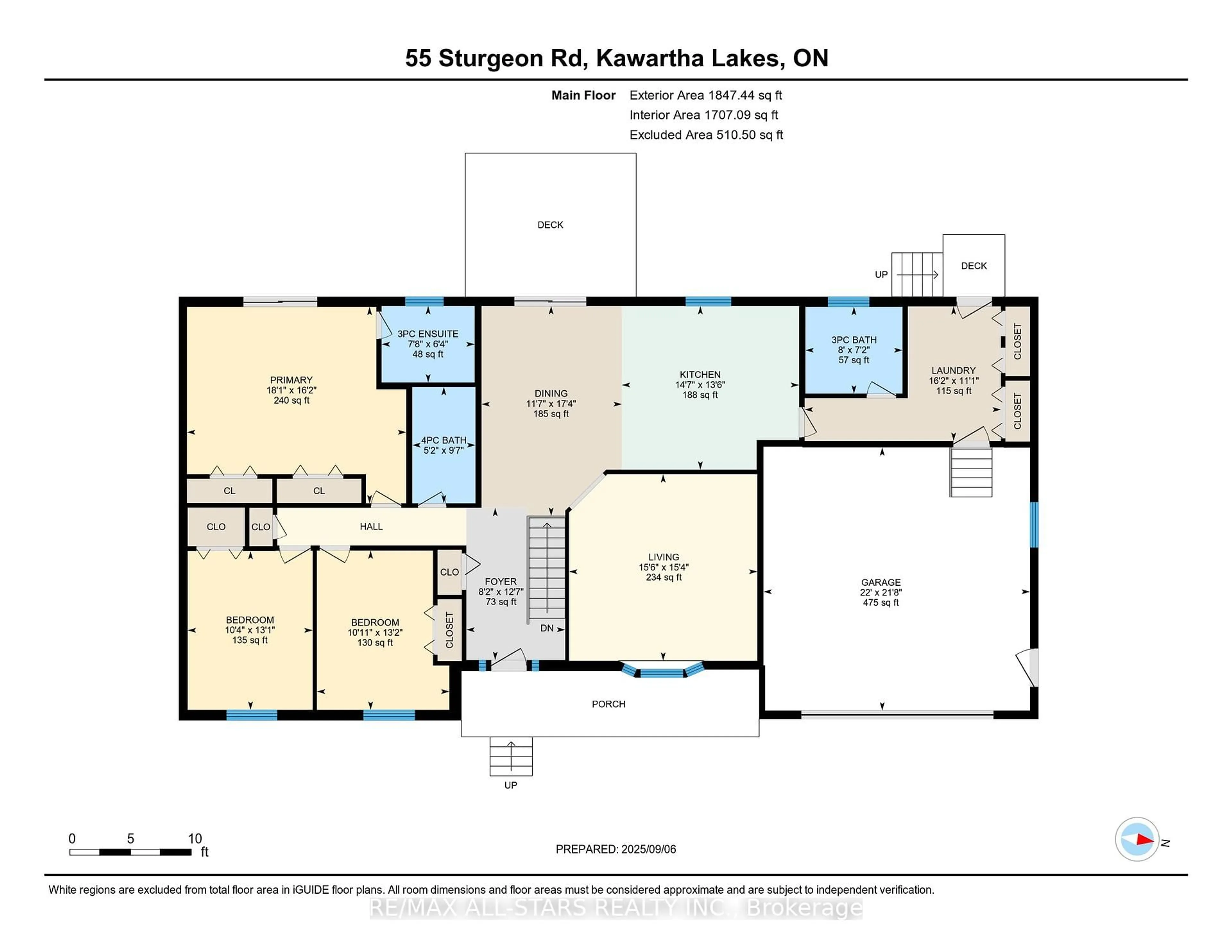 Floor plan for 55 Sturgeon St, Kawartha Lakes Ontario K0L 2W0