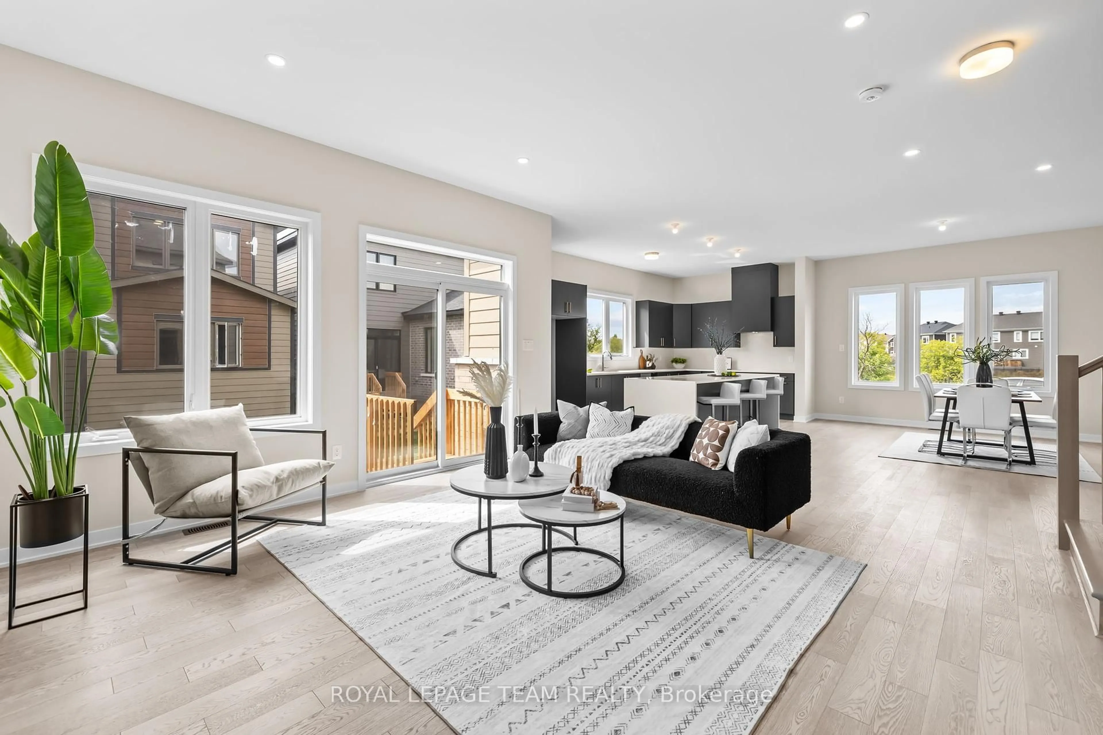 Living room with furniture, unknown for 407 Euphoria Cres, Barrhaven Ontario K2J 7M7