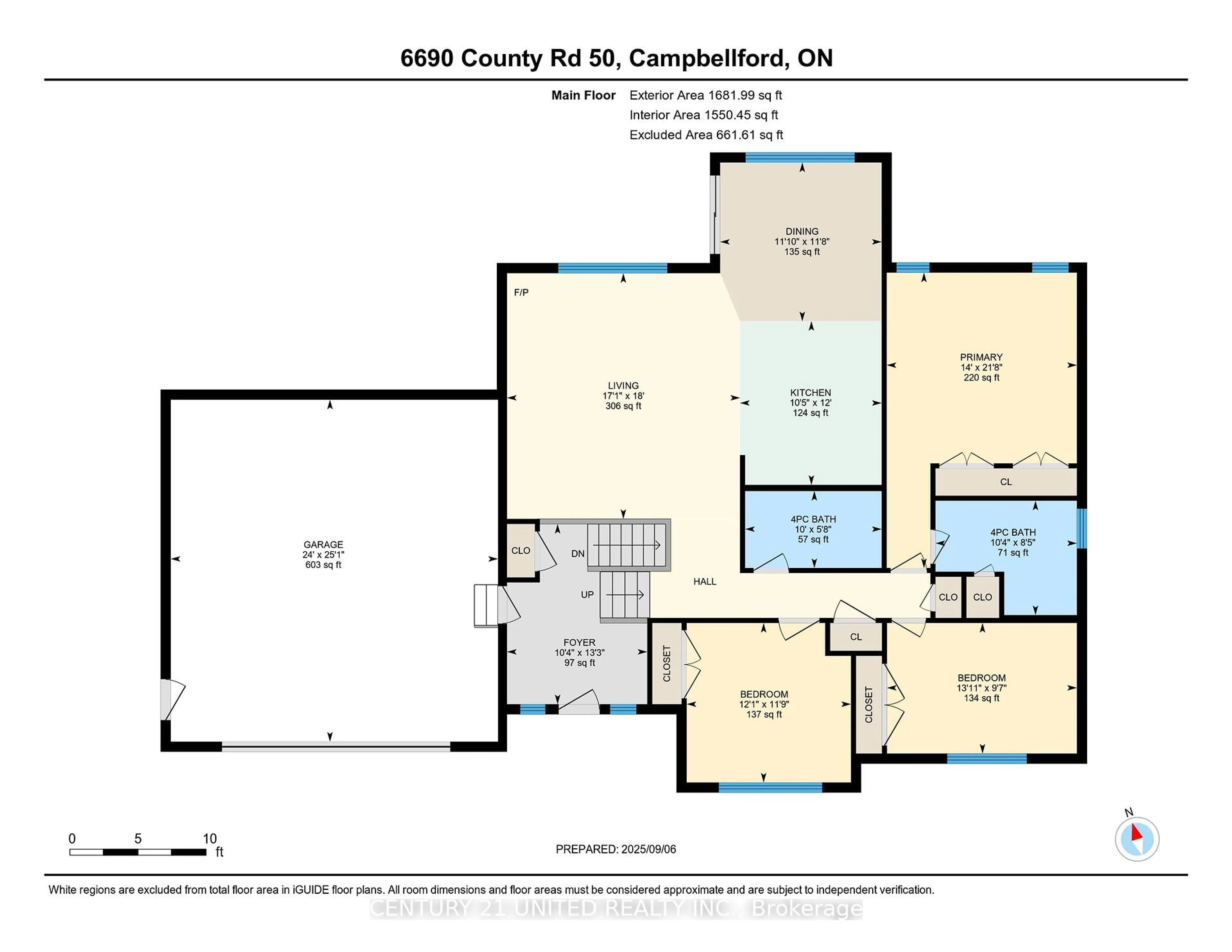 Floor plan for 6690 County Road 50, Trent Hills Ontario K0L 1L0