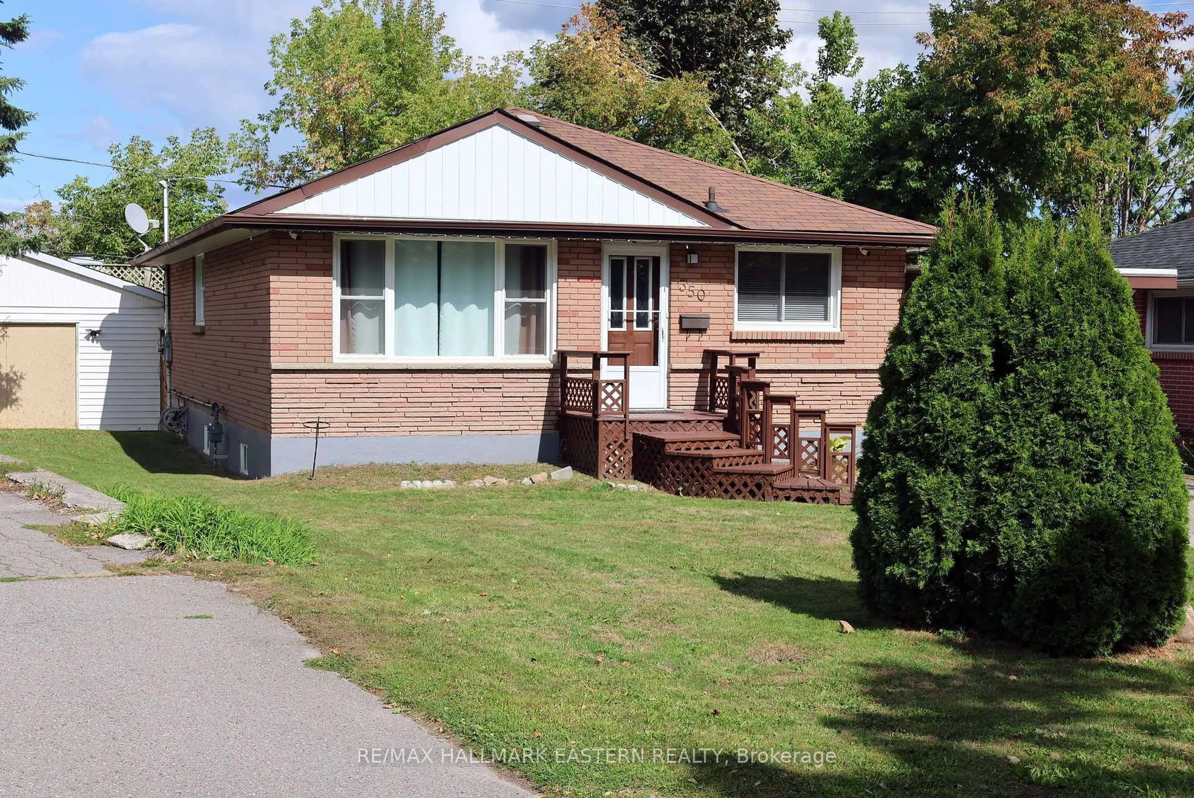 Home with brick exterior material, street for 350 Dominion Cres, Peterborough Ontario K9H 5H1