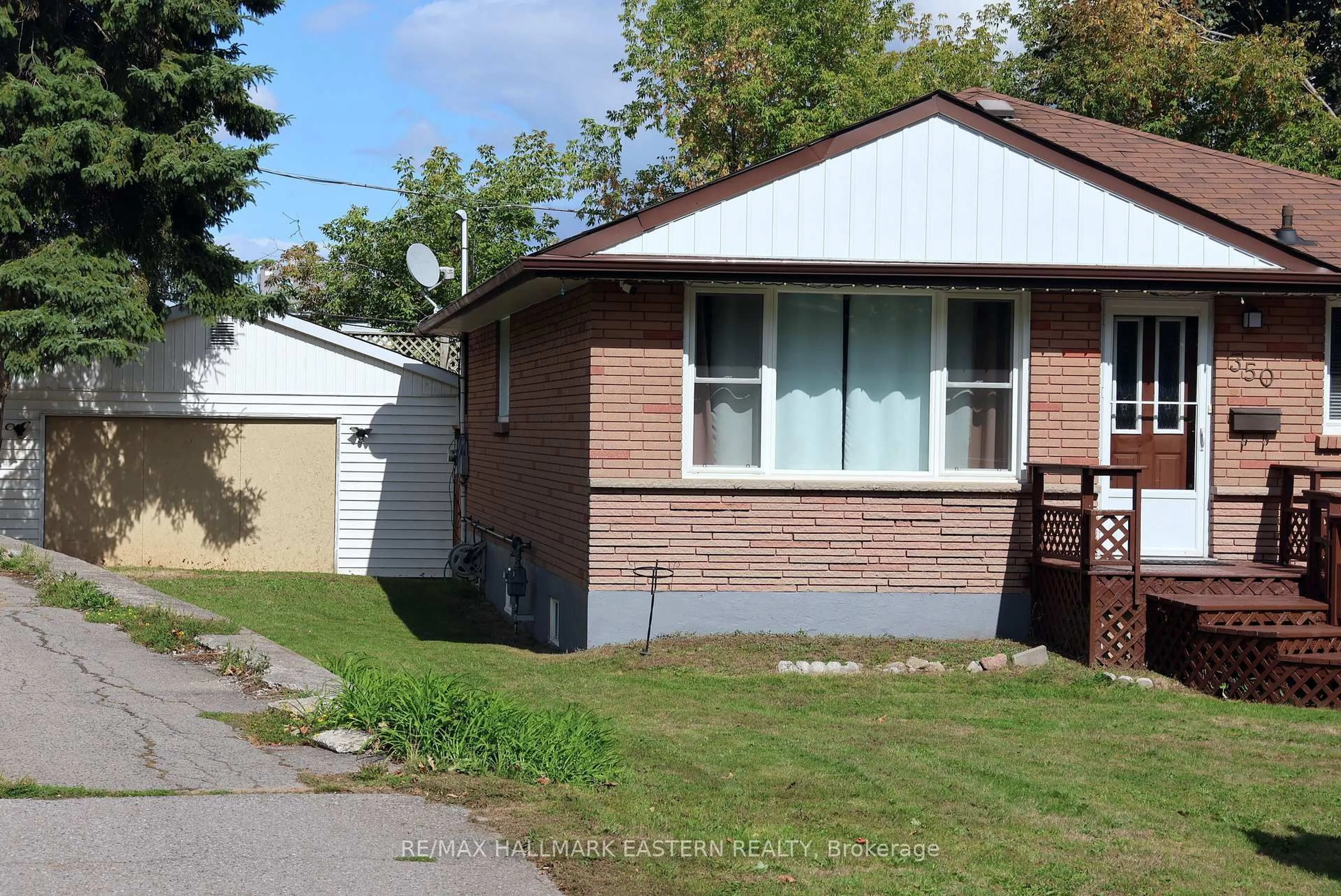 Home with brick exterior material, street for 350 Dominion Cres, Peterborough Ontario K9H 5H1