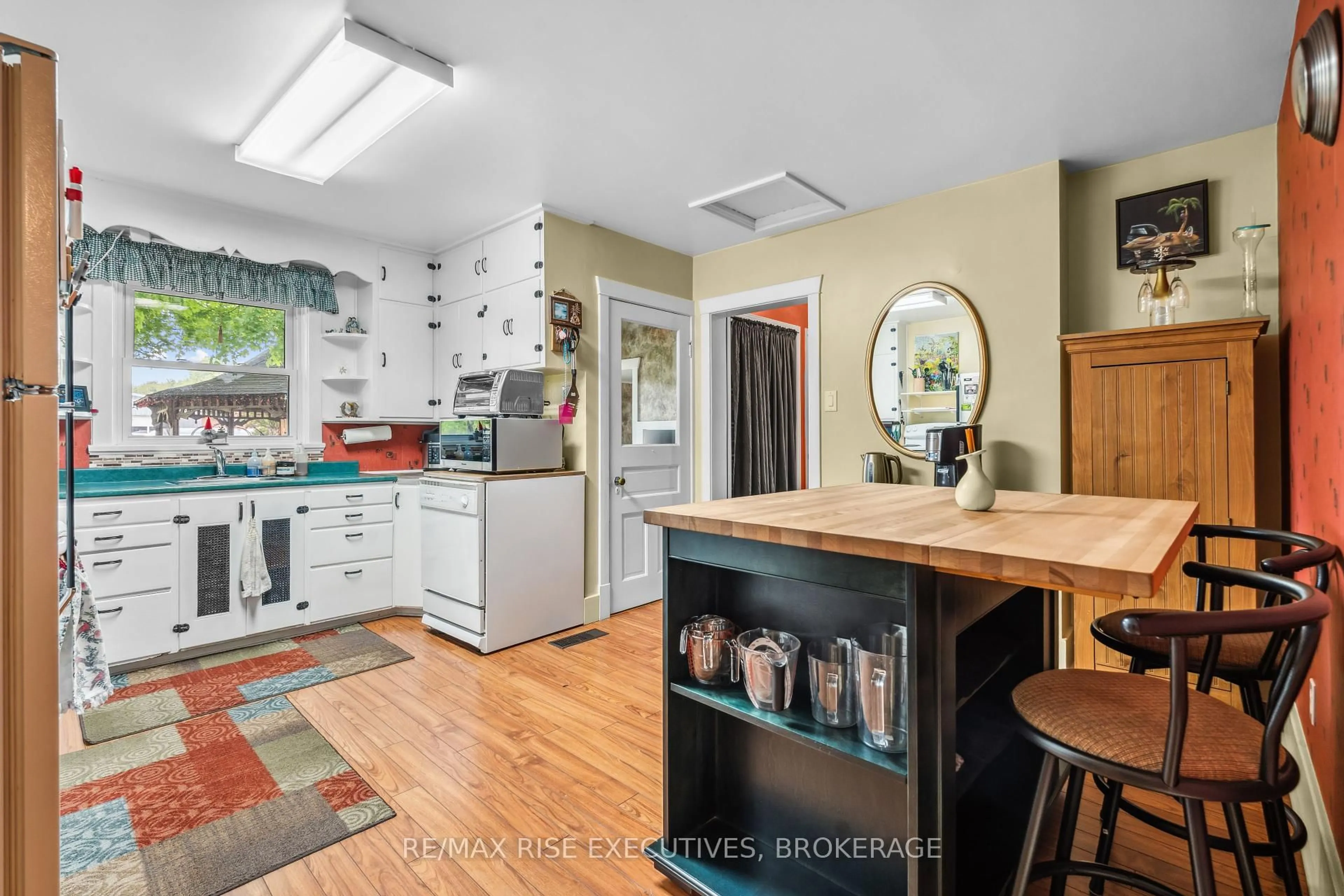Open concept kitchen, ceramic/tile floor for 204 R33, Rideau Lakes Ontario K0G 1V0