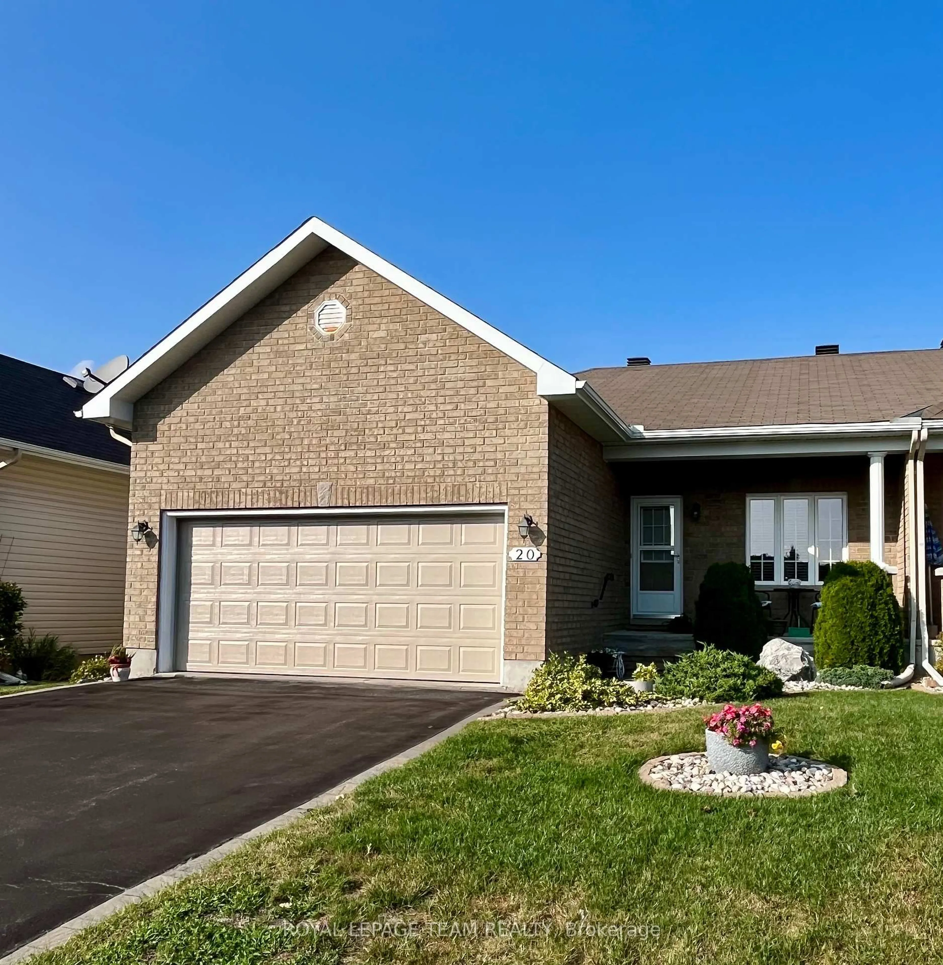 Home with brick exterior material, street for 20 Moe Robillard St, Arnprior Ontario K7S 3X8