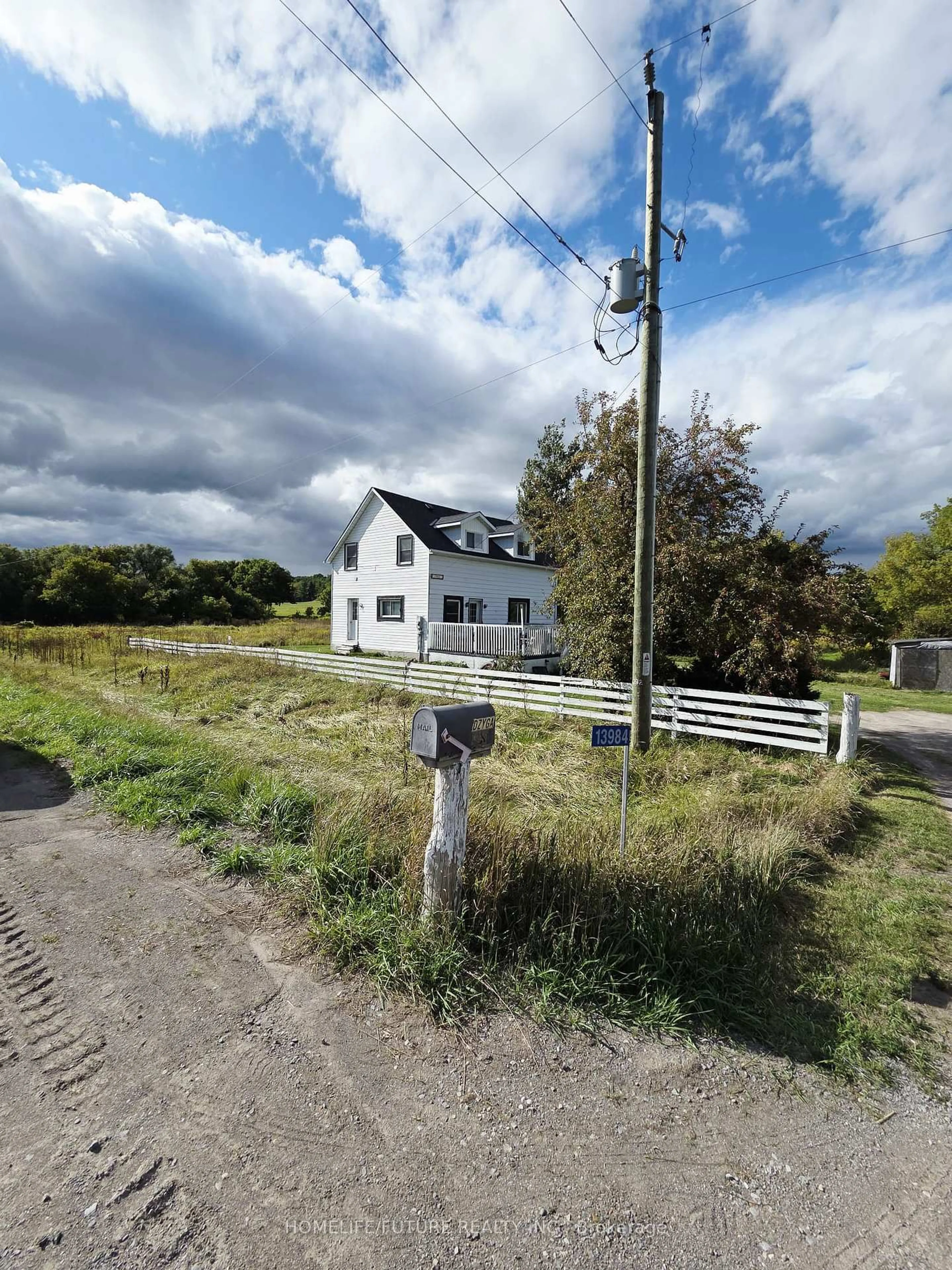 A pic from outside/outdoor area/front of a property/back of a property/a pic from drone, street for 13984 County 29 Rd, Trent Hills Ontario K0K 3K0