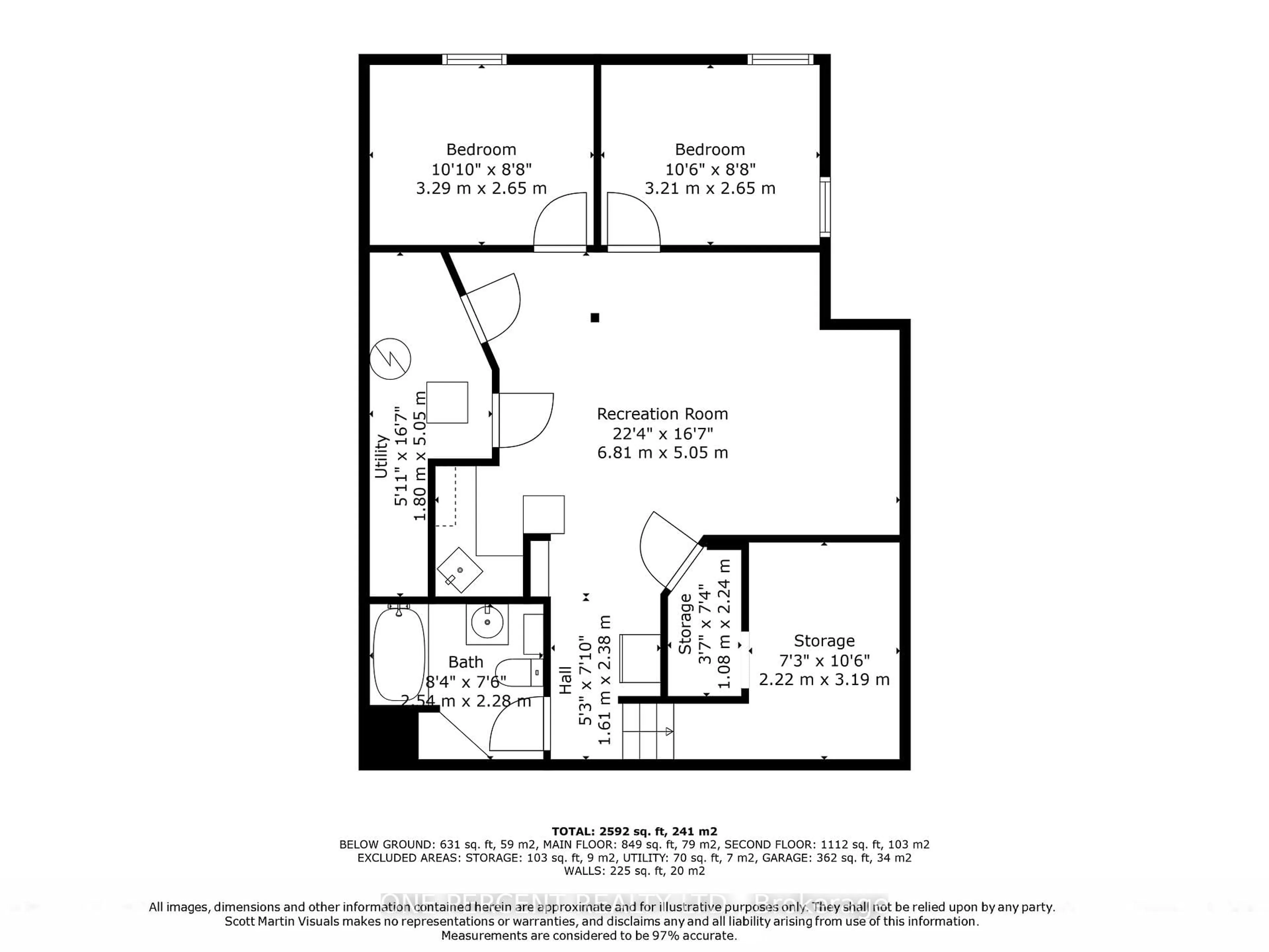Floor plan for 59 Woodford Way, Nepean Ontario K2J 4B5