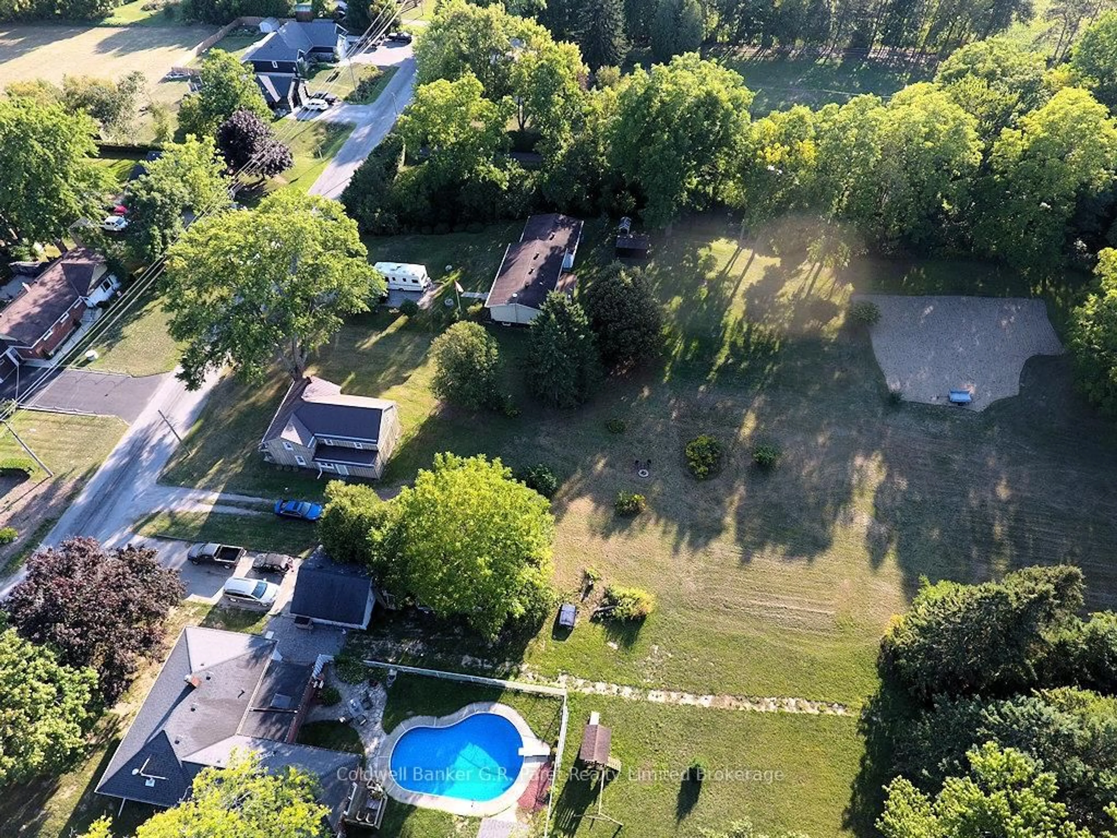 A pic from outside/outdoor area/front of a property/back of a property/a pic from drone, water/lake/river/ocean view for 455 Charlotteville 1 Rd, Norfolk Ontario N0E 1P0