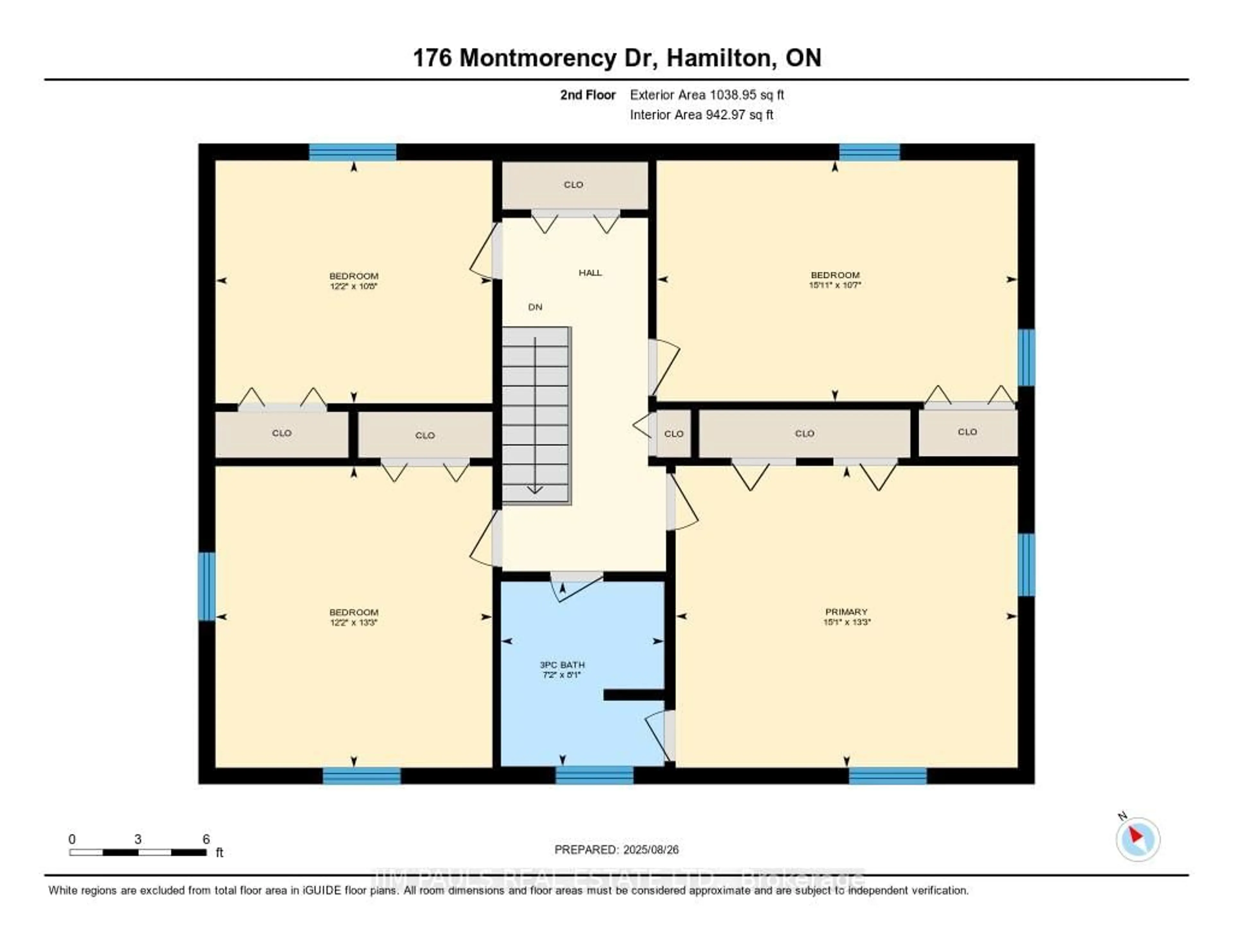 Floor plan for 176 Montmorency Dr, Hamilton Ontario L8K 6K6
