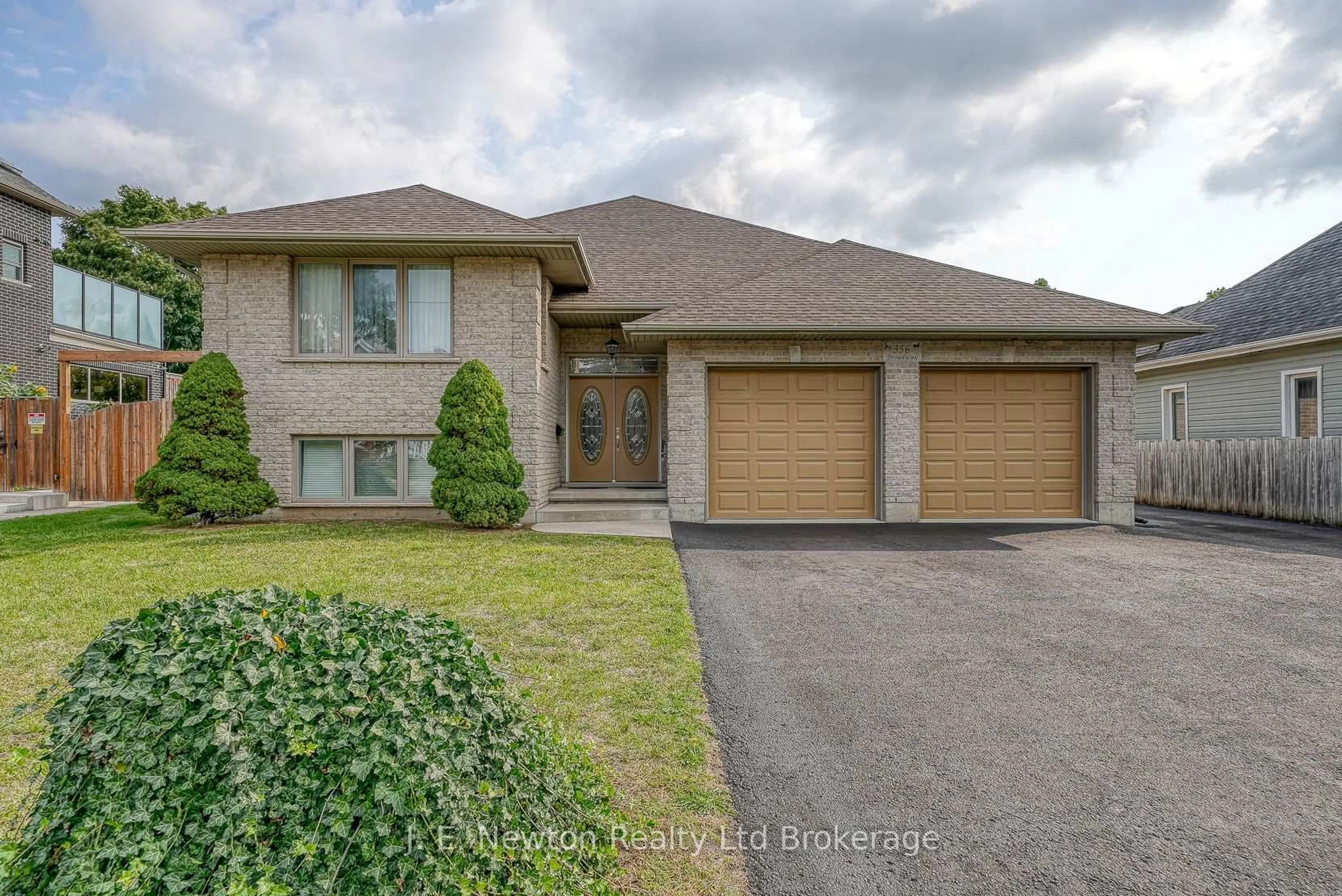 Home with brick exterior material, street for 356 Broadway St, Tillsonburg Ontario N4G 3S3