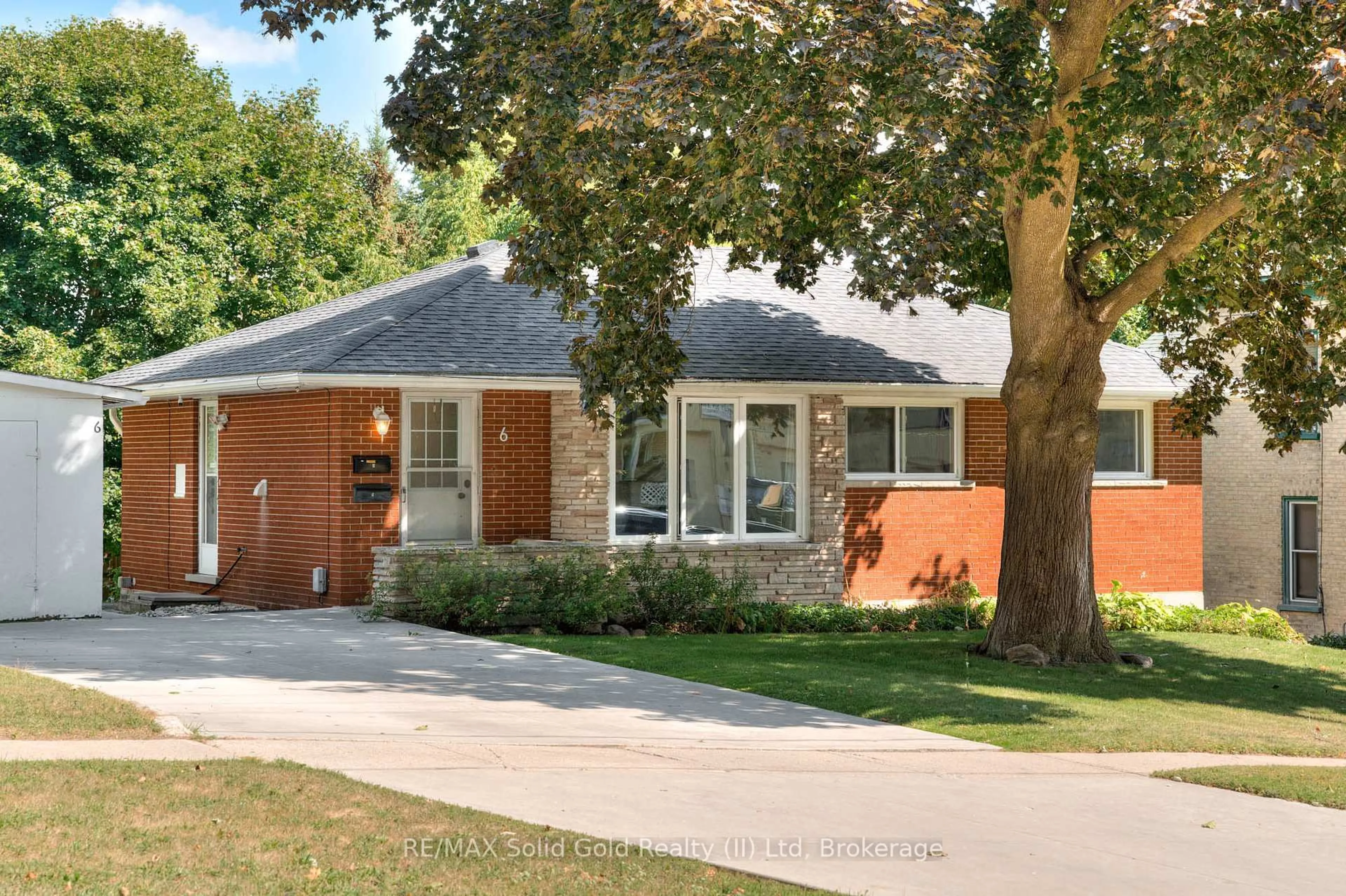 Home with brick exterior material, street for 6 Erb St, Woolwich Ontario N3B 2J4