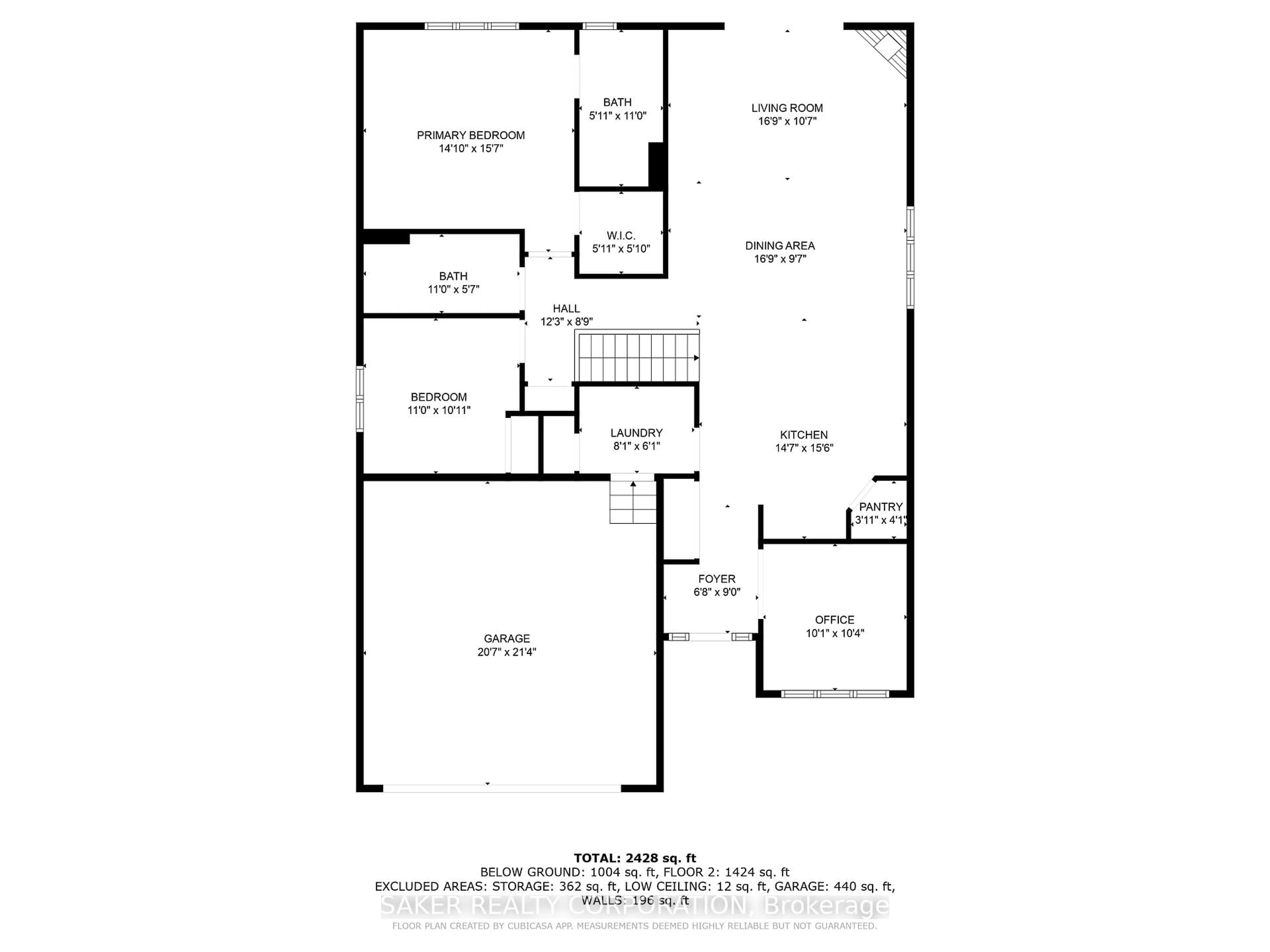 Floor plan for 137 Finch Crt, Central Elgin Ontario N0L 1B0