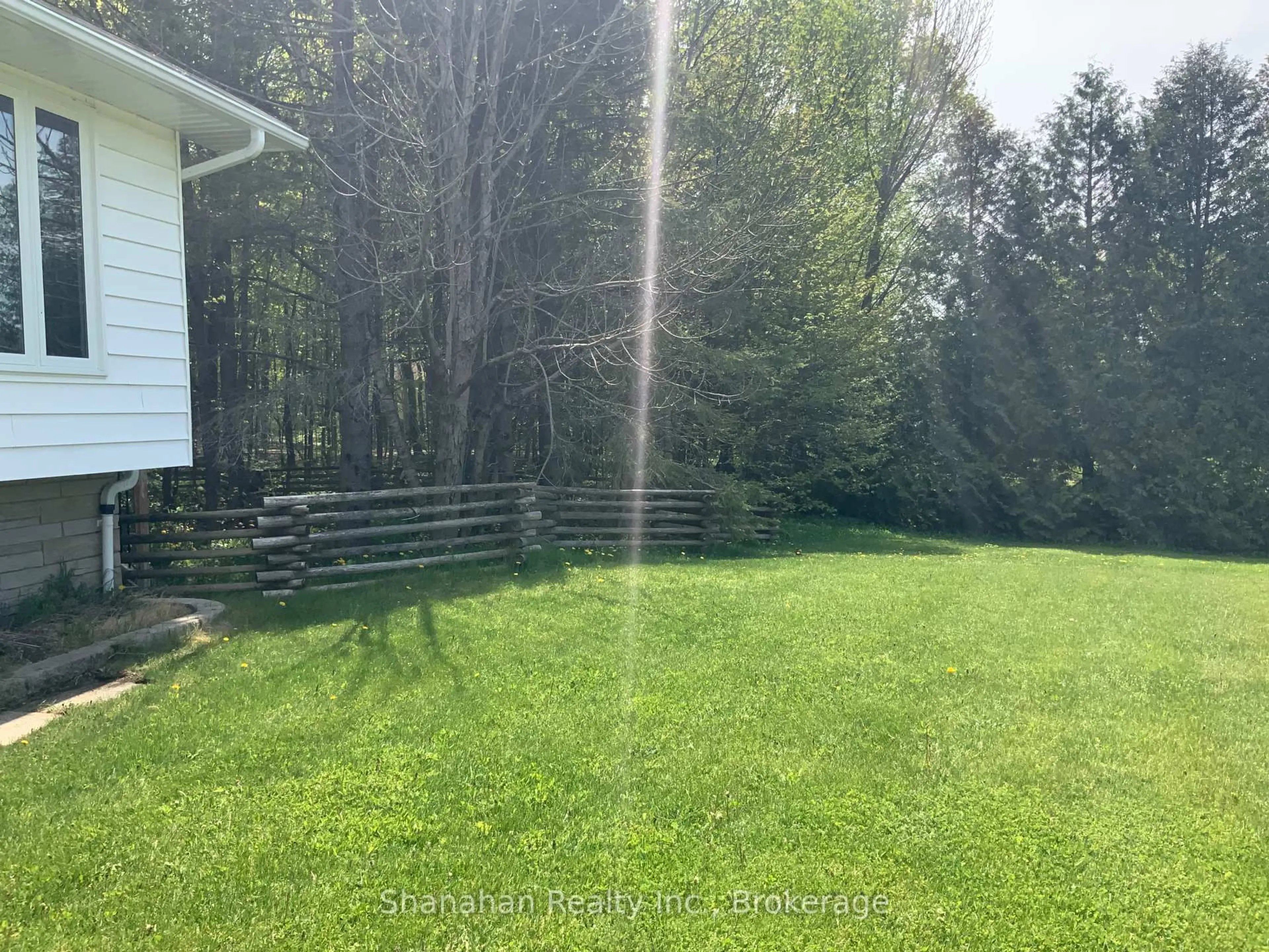A pic from outside/outdoor area/front of a property/back of a property/a pic from drone, forest/trees view for 46 Maple Golf Cres, Northern Bruce Peninsula Ontario N0H 2R0