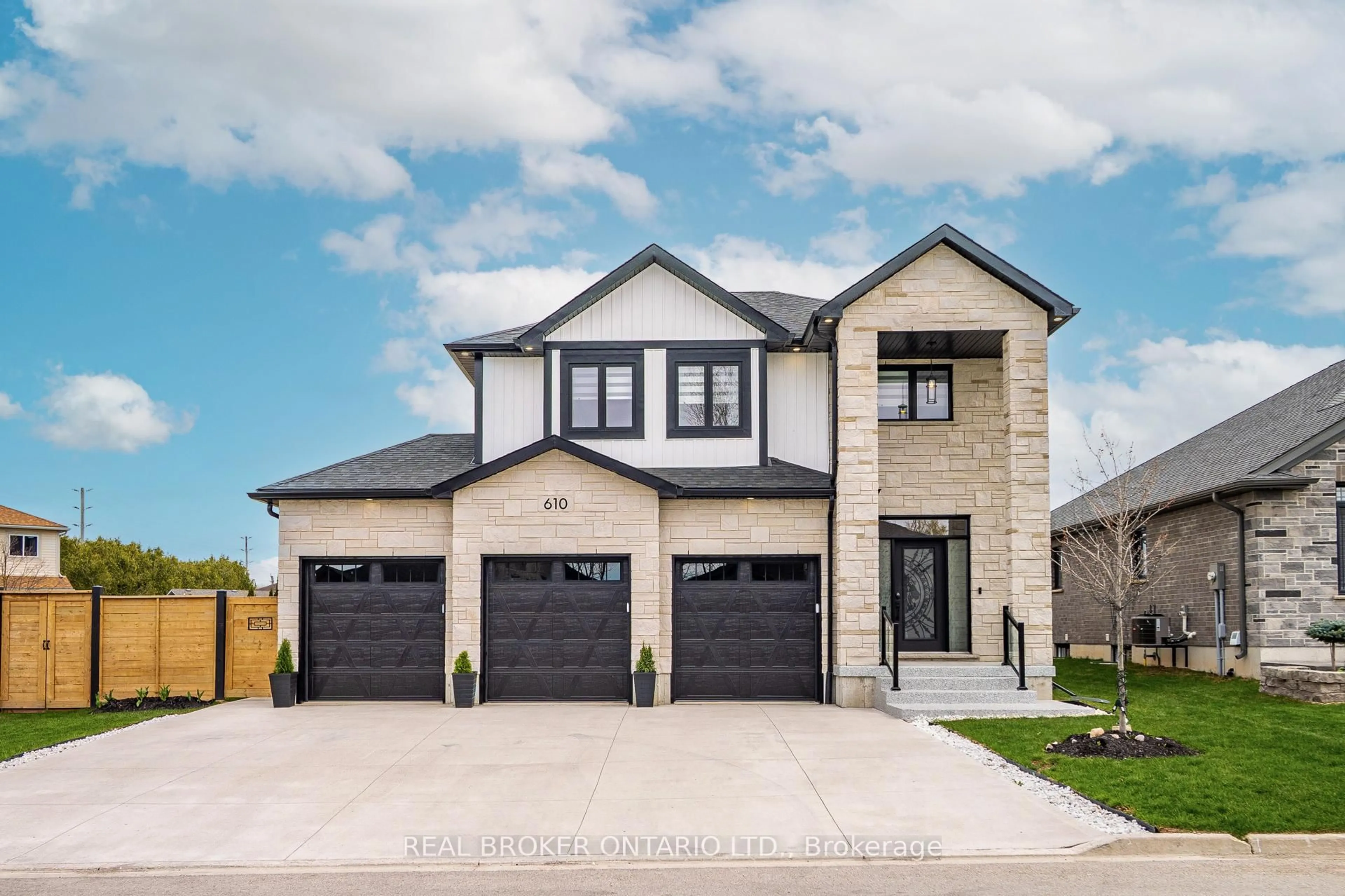 Home with brick exterior material, street for 610 Conners Dr, North Perth Ontario N4W 0J3
