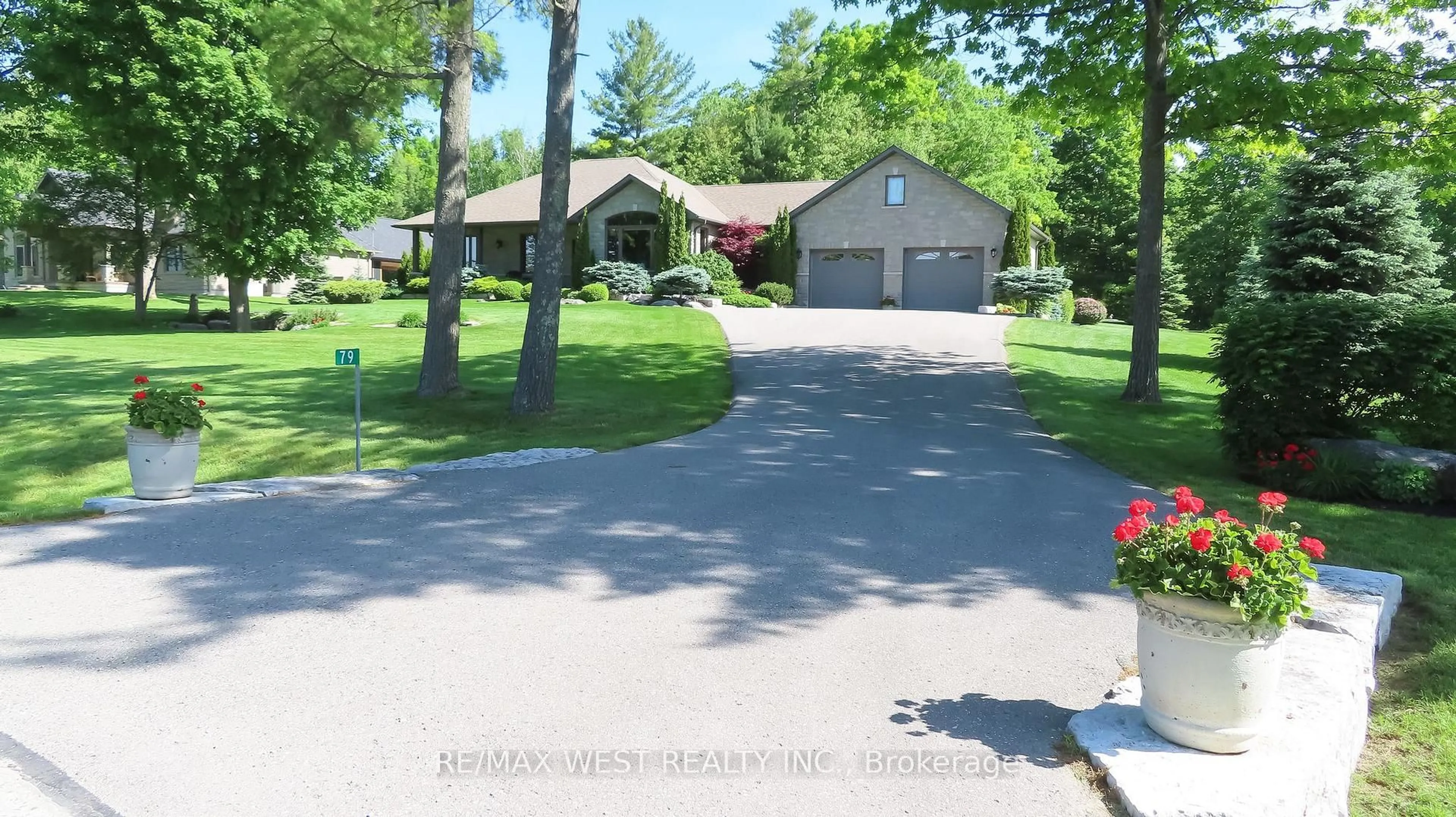 A pic from outside/outdoor area/front of a property/back of a property/a pic from drone, street for 79 Fire Route 70 Rte, Trent Lakes Ontario K0L 1J0