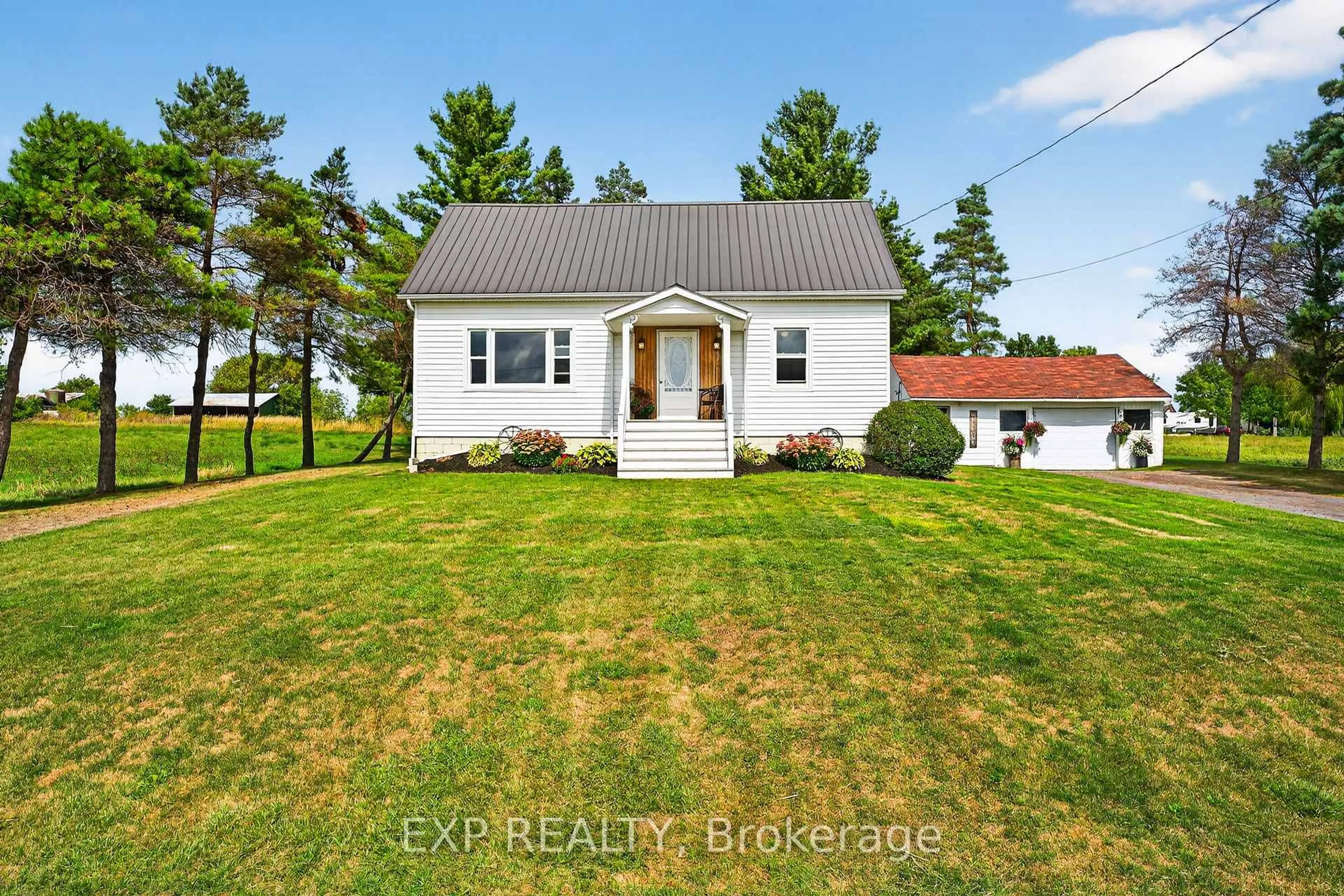 A pic from outside/outdoor area/front of a property/back of a property/a pic from drone, street for 2619 County Rd 11 Rd, Greater Napanee Ontario K0K 2Z0