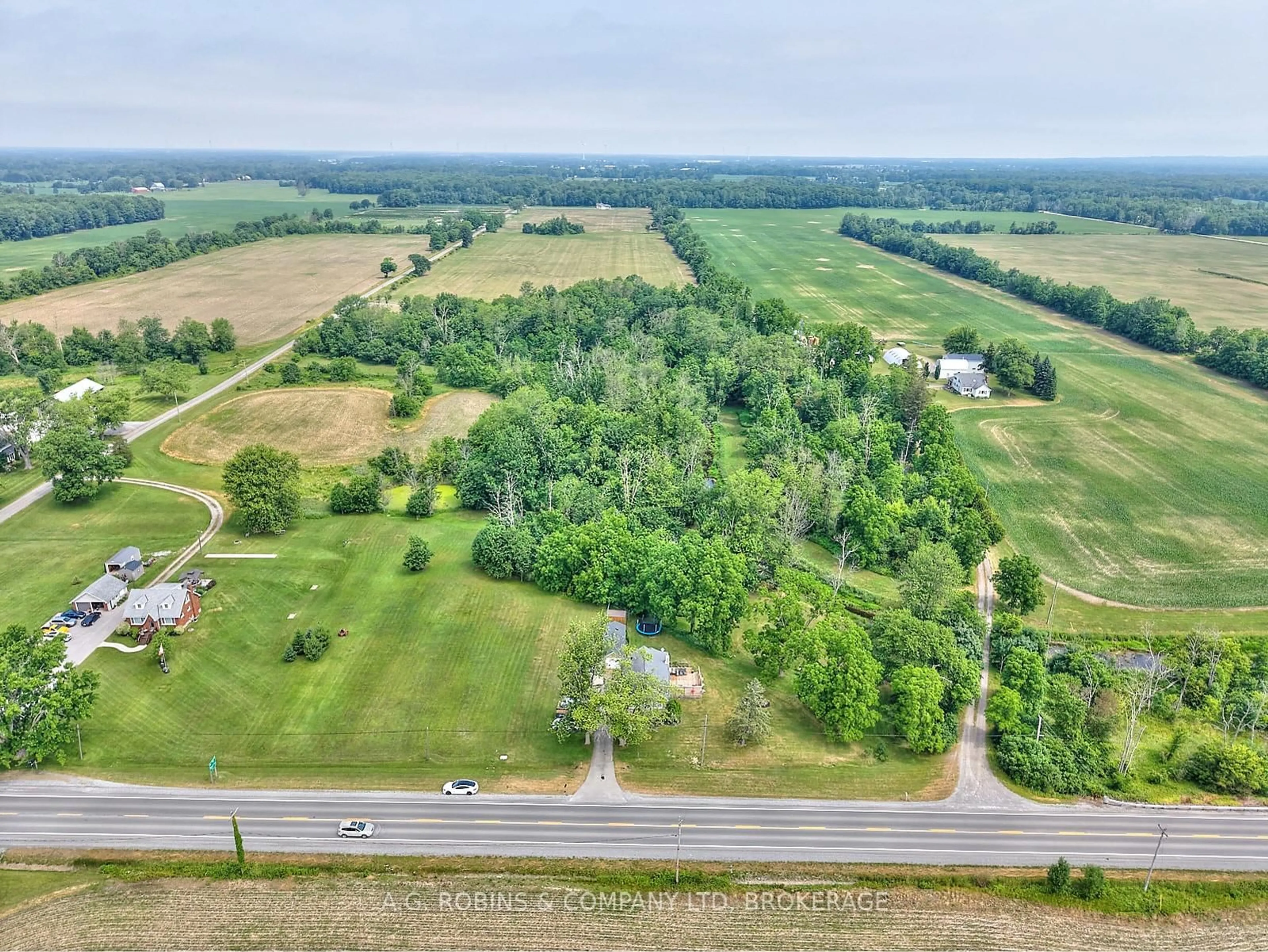 A pic from outside/outdoor area/front of a property/back of a property/a pic from drone, unknown for 42770 3 Highway, Wainfleet Ontario L0S 1V0